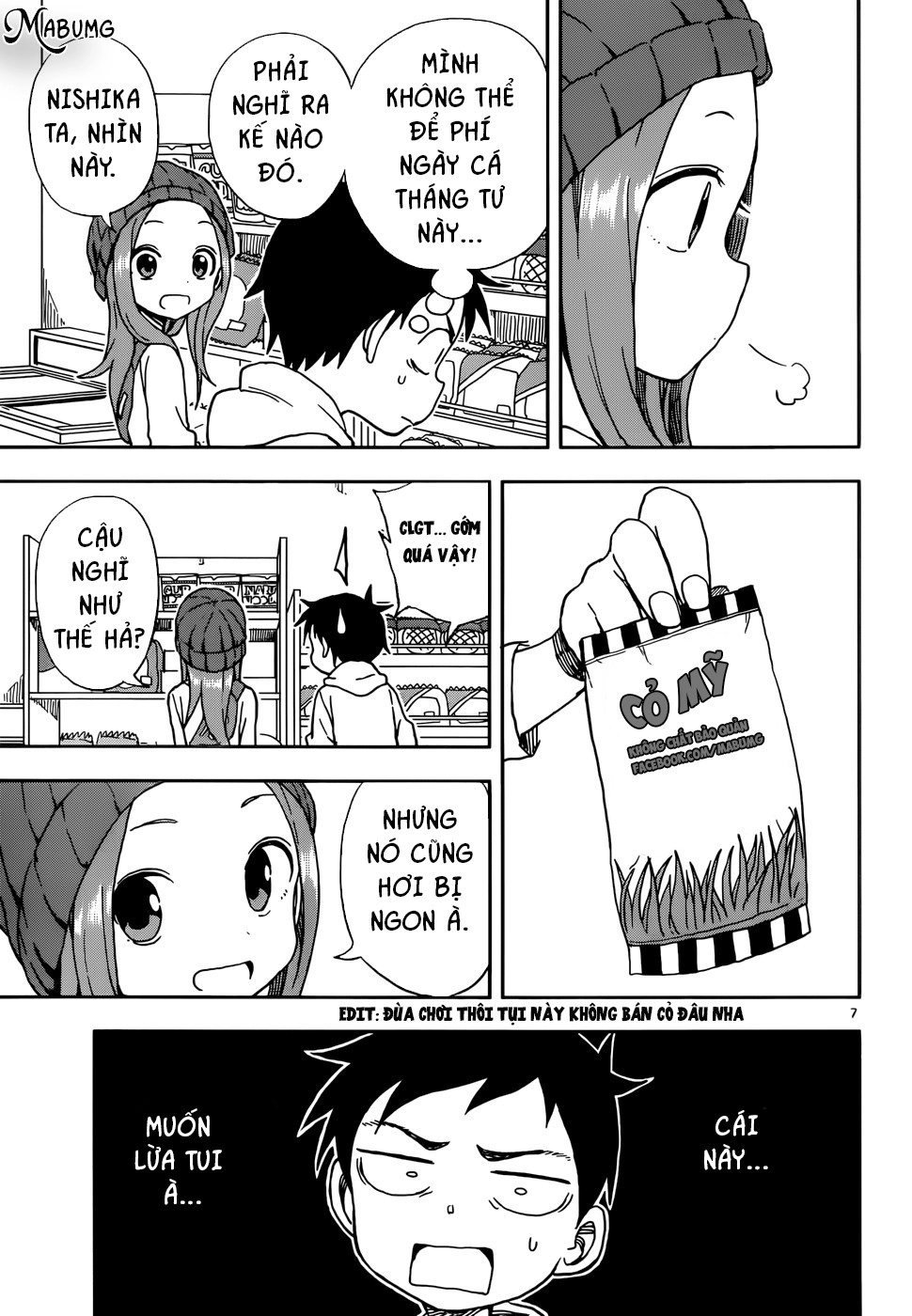 Nhất Quỷ Nhì Ma, Thứ Ba Takagi Chapter 77 - 8