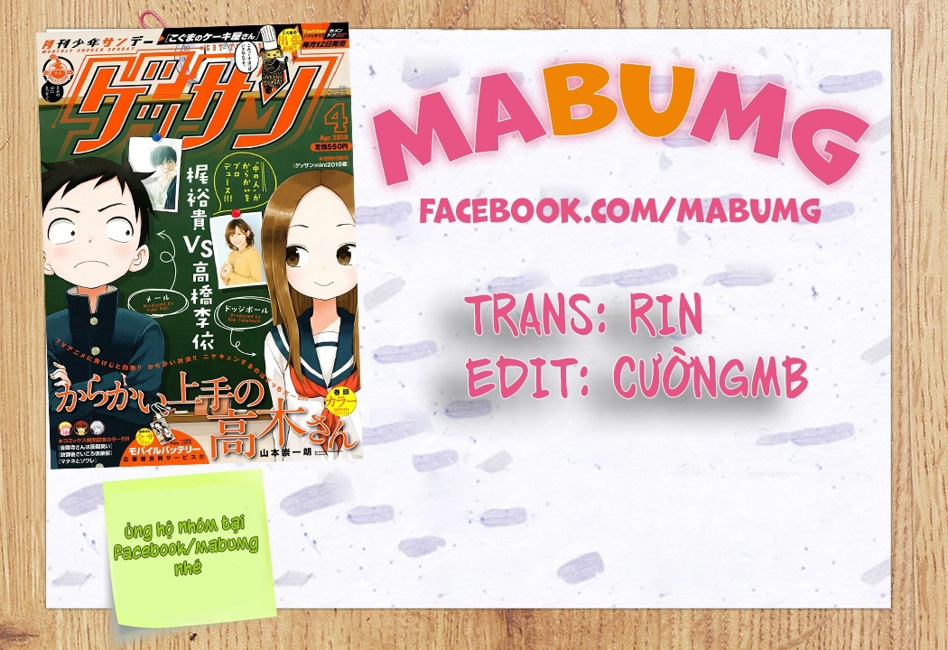 Nhất Quỷ Nhì Ma, Thứ Ba Takagi Chapter 78 - 19