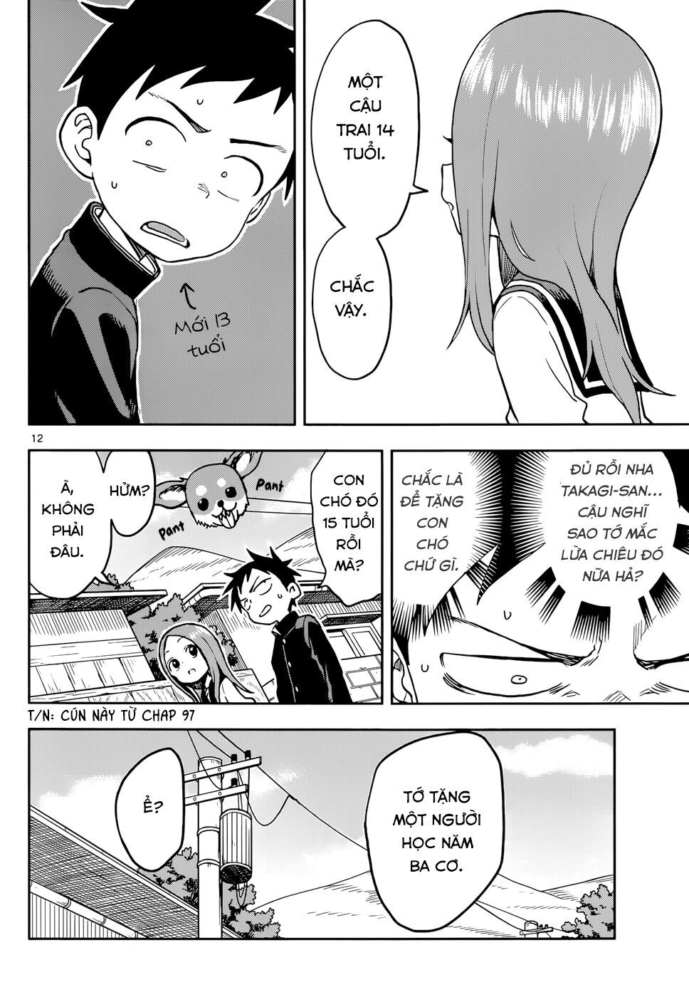 Nhất Quỷ Nhì Ma, Thứ Ba Takagi Chapter 118 - 12