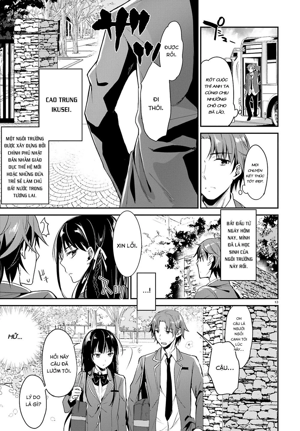 Chào Mừng Đến Với Lớp Học Thượng Đẳng Chapter 1 - 15