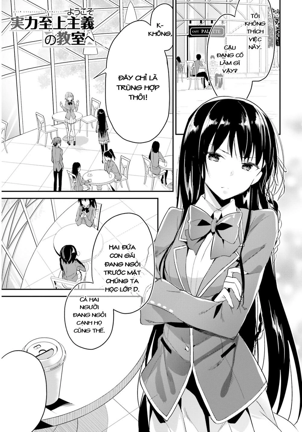 Chào Mừng Đến Với Lớp Học Thượng Đẳng Chapter 3 - 3