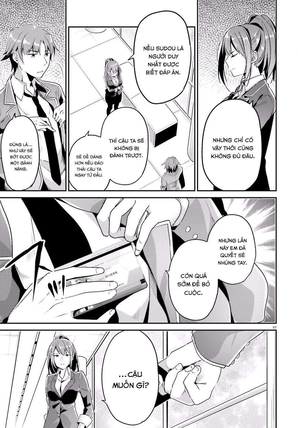 Chào Mừng Đến Với Lớp Học Thượng Đẳng Chapter 8 - 10