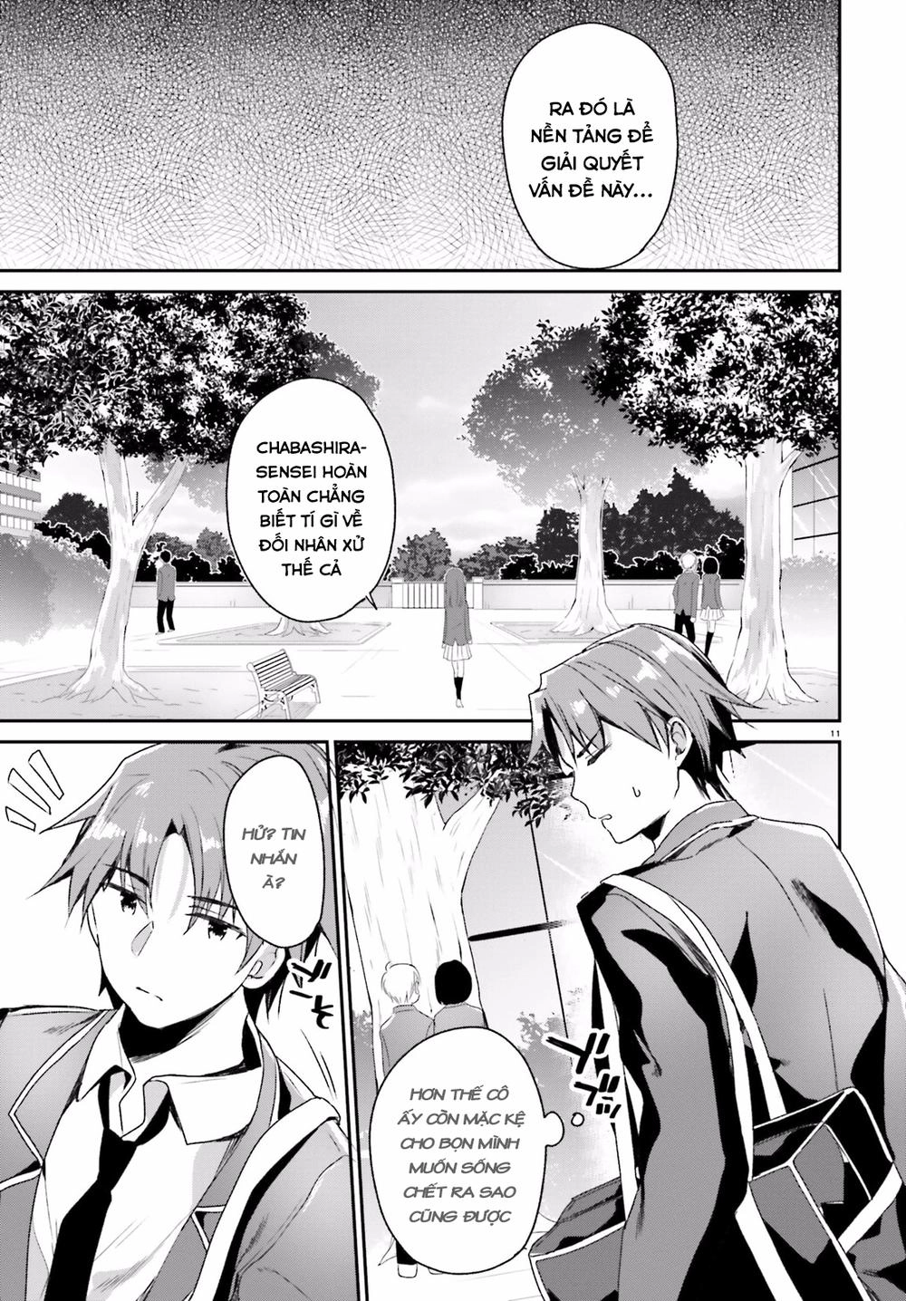 Chào Mừng Đến Với Lớp Học Thượng Đẳng Chapter 11 - 13