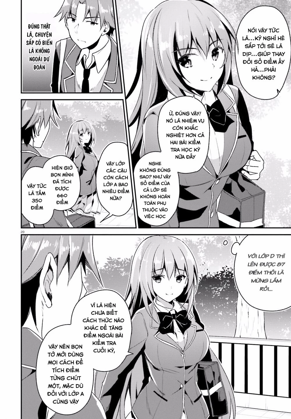 Chào Mừng Đến Với Lớp Học Thượng Đẳng Chapter 11 - 22