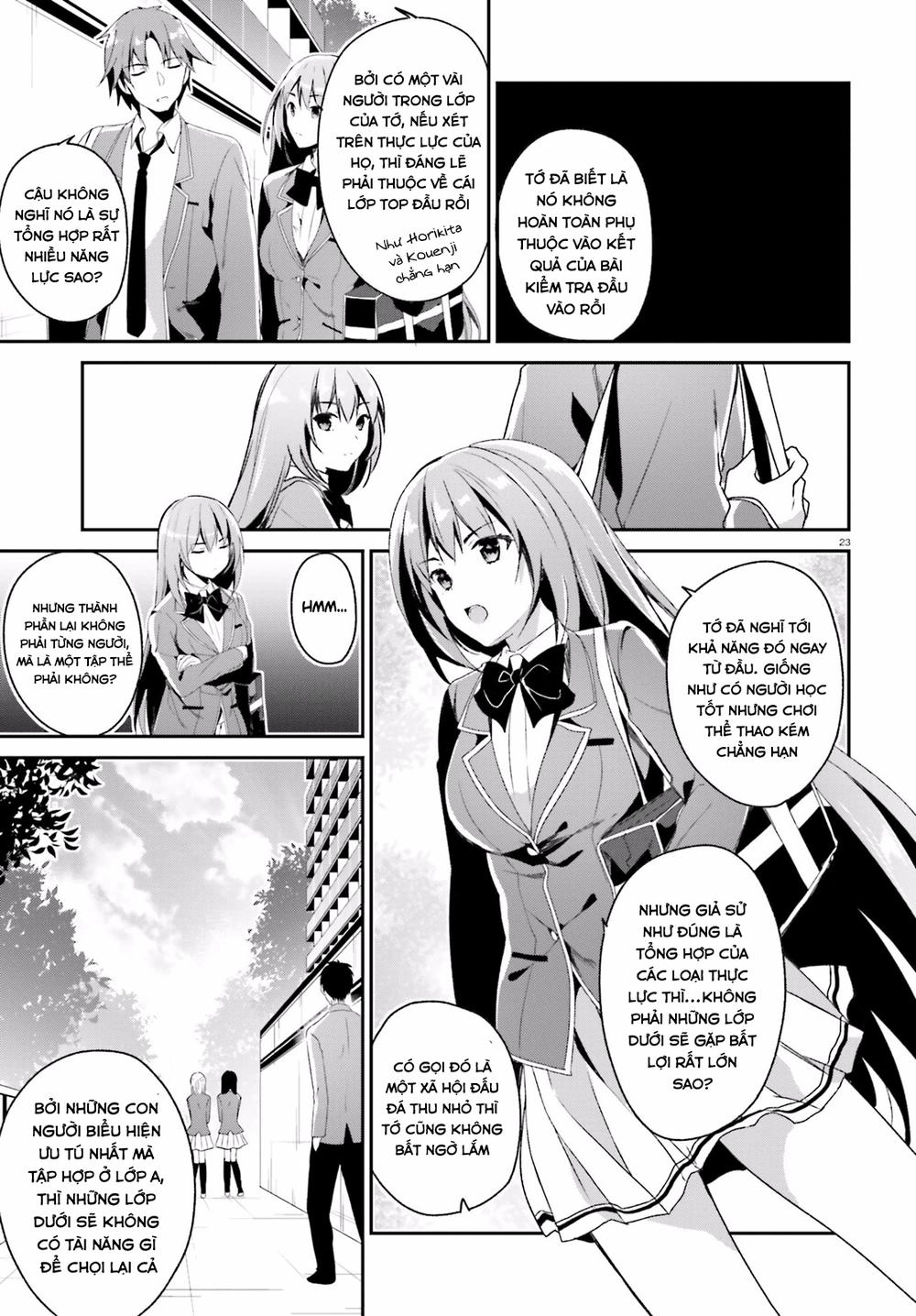 Chào Mừng Đến Với Lớp Học Thượng Đẳng Chapter 11 - 25