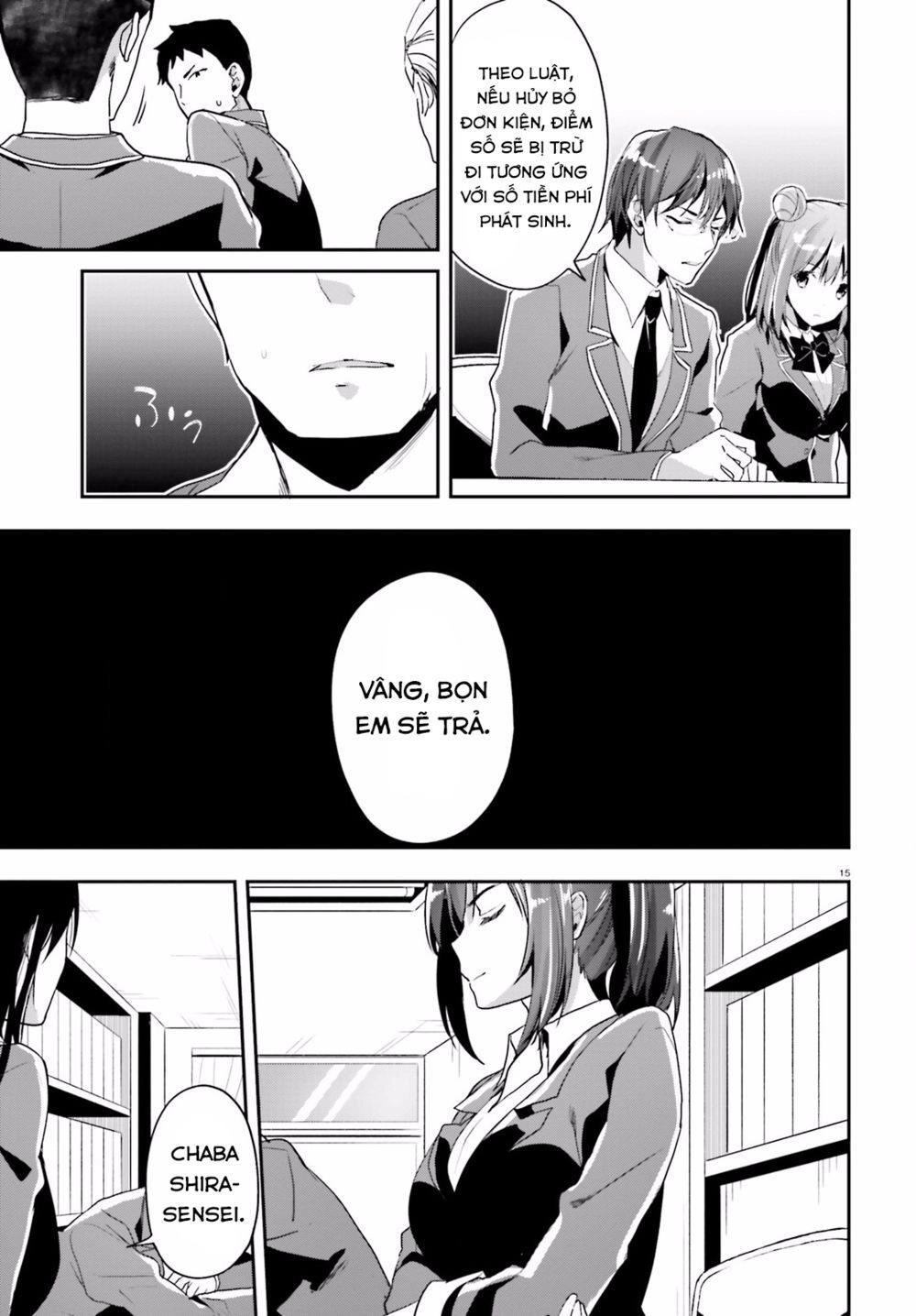 Chào Mừng Đến Với Lớp Học Thượng Đẳng Chapter 15 - 16