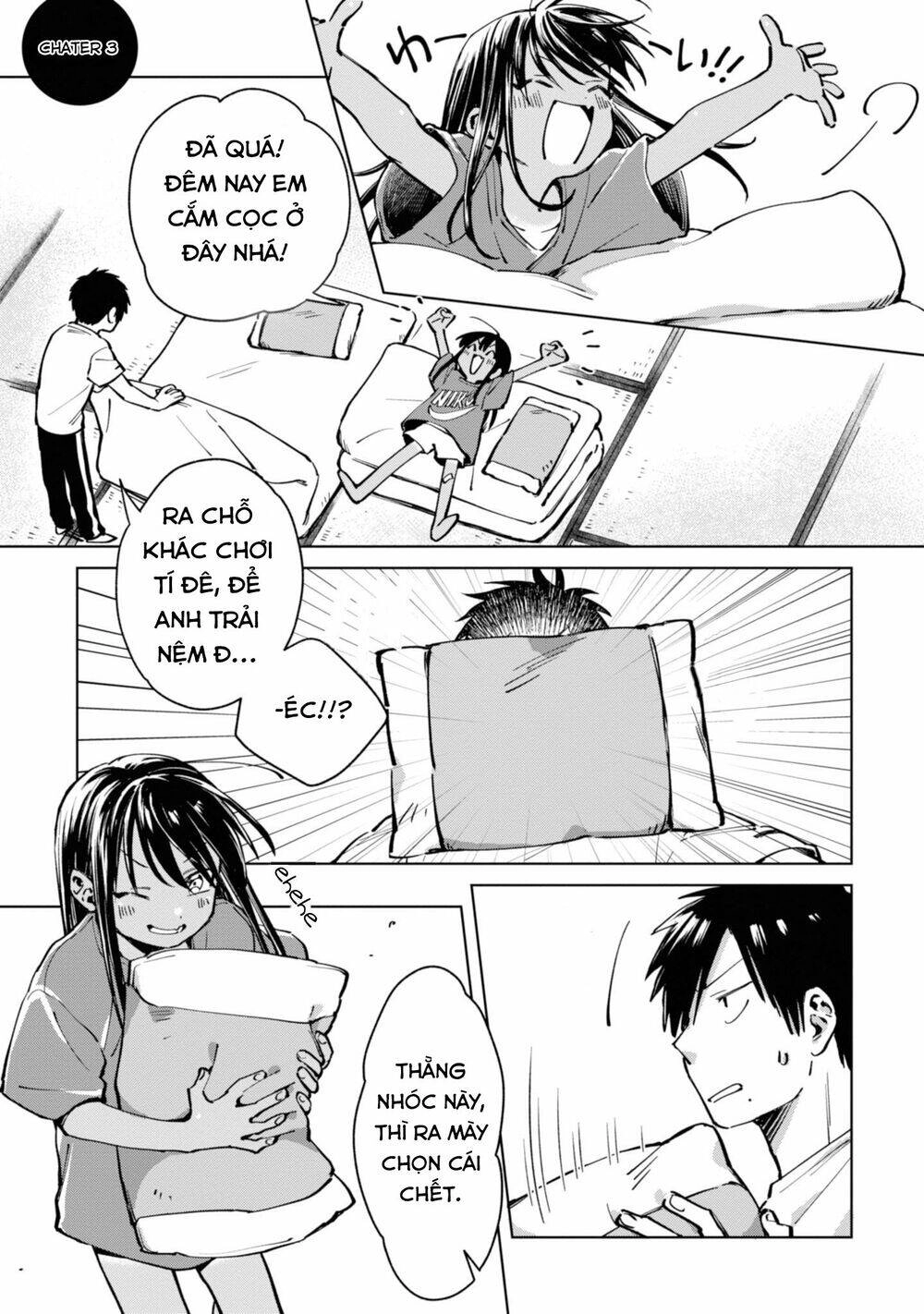 Inaka Ni Kaeru To Yakeni Jiben Ni Natsuita Kasshoku Ponytail Shota Ga Iru Chapter 3 - 1