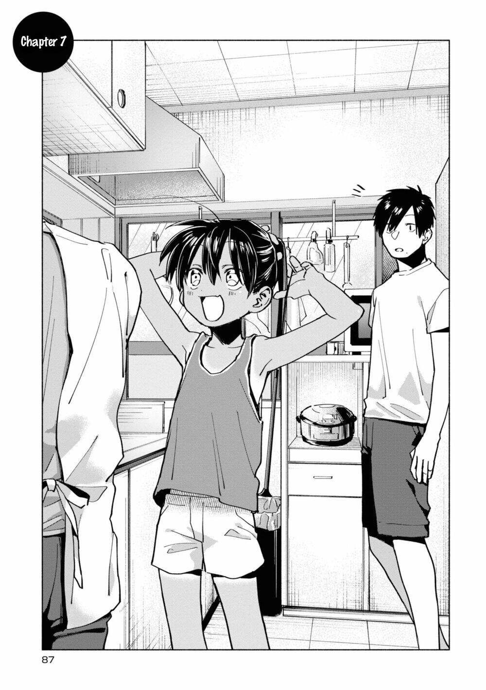 Inaka Ni Kaeru To Yakeni Jiben Ni Natsuita Kasshoku Ponytail Shota Ga Iru Chapter 7 - 1