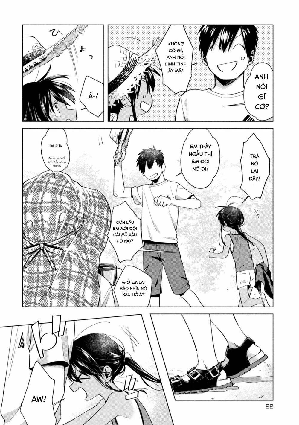 Inaka Ni Kaeru To Yakeni Jiben Ni Natsuita Kasshoku Ponytail Shota Ga Iru Chapter 11 - 4