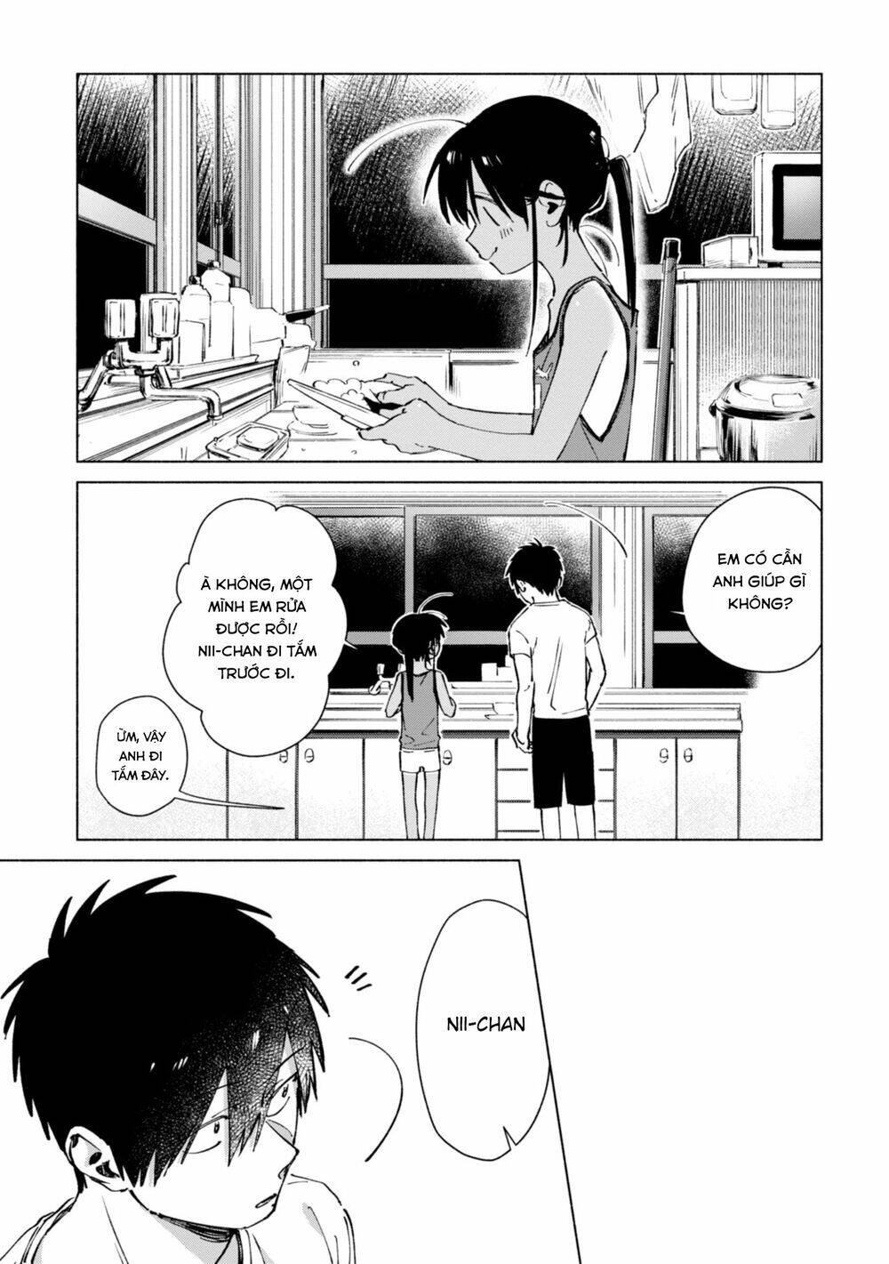 Inaka Ni Kaeru To Yakeni Jiben Ni Natsuita Kasshoku Ponytail Shota Ga Iru Chapter 14 - 1