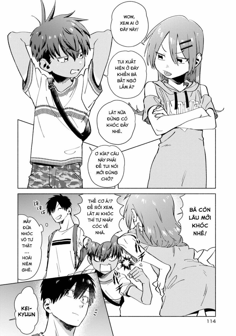 Inaka Ni Kaeru To Yakeni Jiben Ni Natsuita Kasshoku Ponytail Shota Ga Iru Chapter 17 - 4