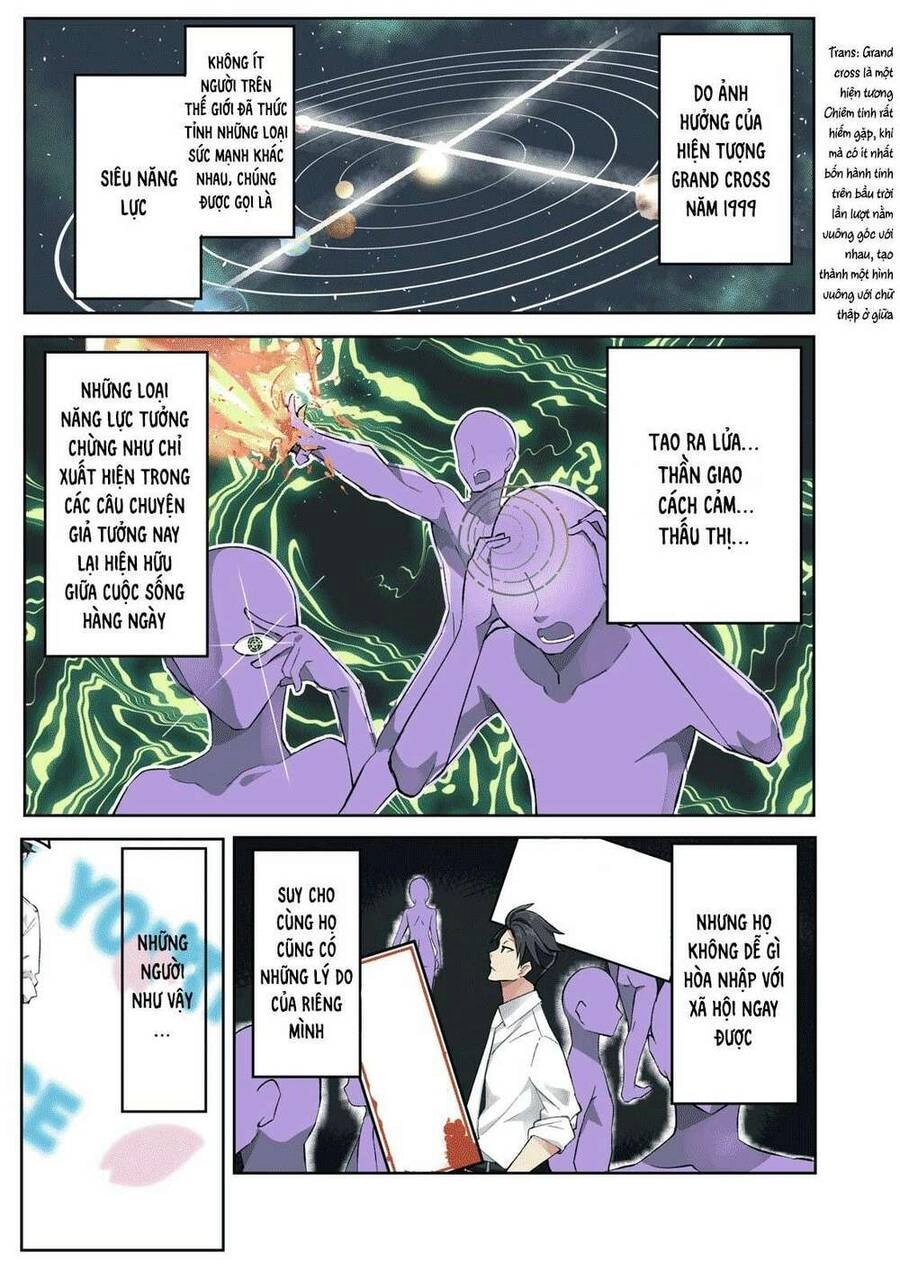 Những Học Sinh Mang Siêu Năng Lực Và Tên Giáo Viên Lười Biếng Chapter 1 - 3