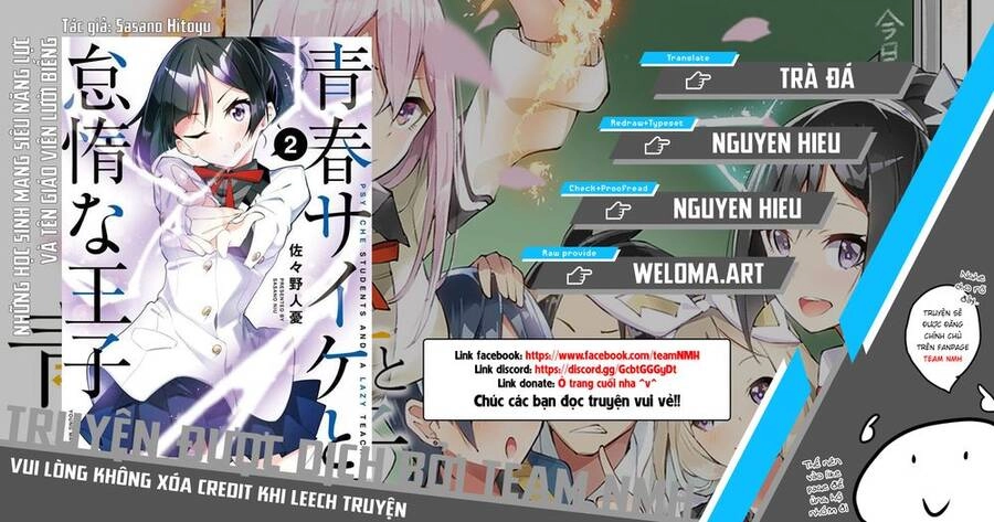 Những Học Sinh Mang Siêu Năng Lực Và Tên Giáo Viên Lười Biếng Chapter 7.3 - 1