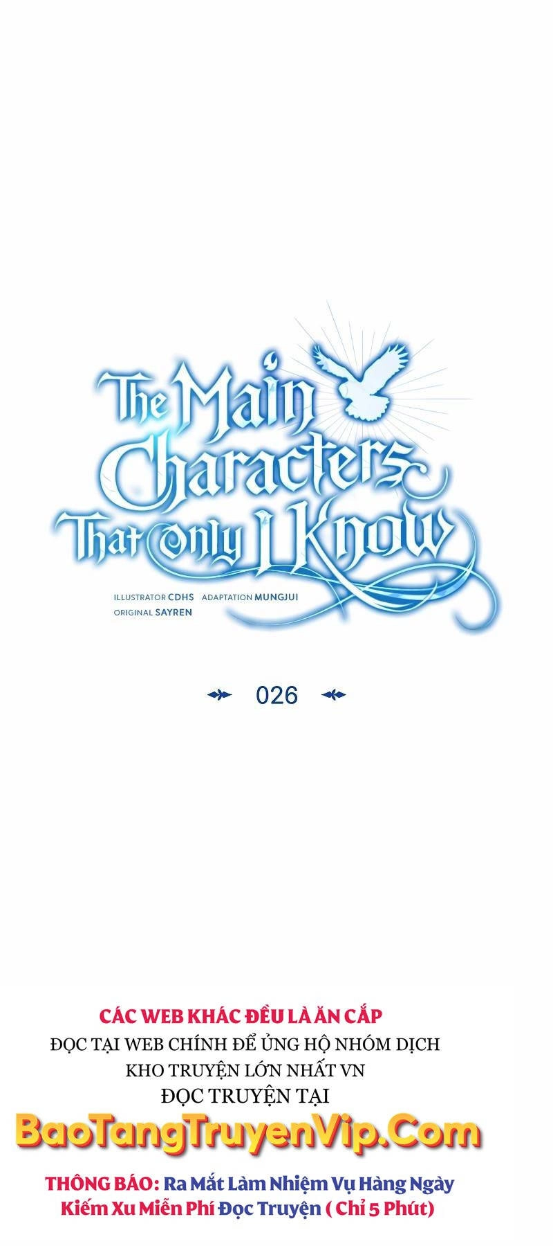 Những Nhân Vật Chính Mà Chỉ Tôi Biết Chapter 26 - 3