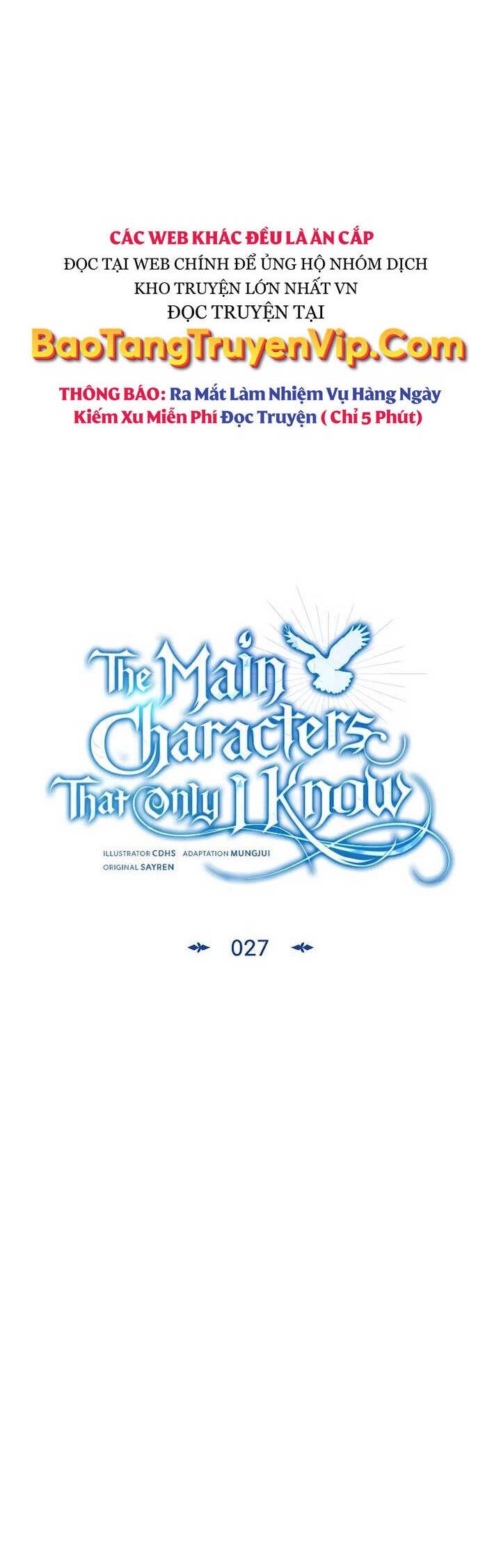 Những Nhân Vật Chính Mà Chỉ Tôi Biết Chapter 27 - 12