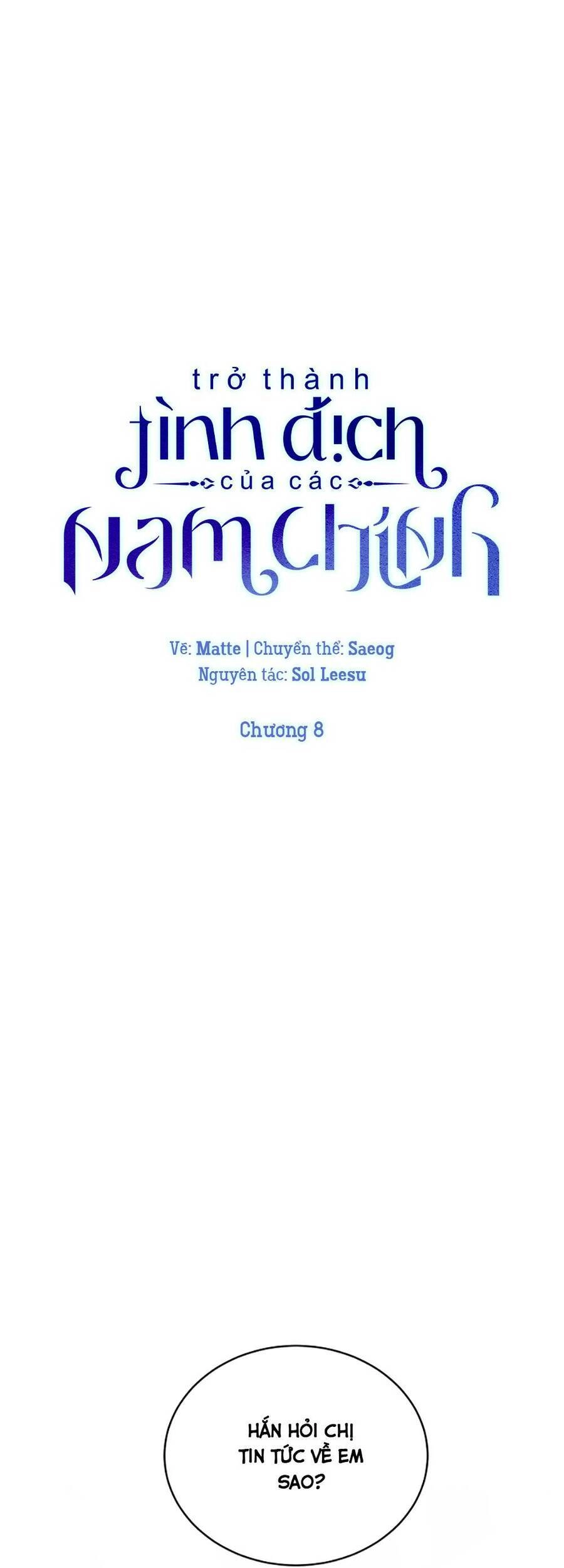 Trở Thành Tình Địch Của Các Nam Chính Chapter 8 - 14