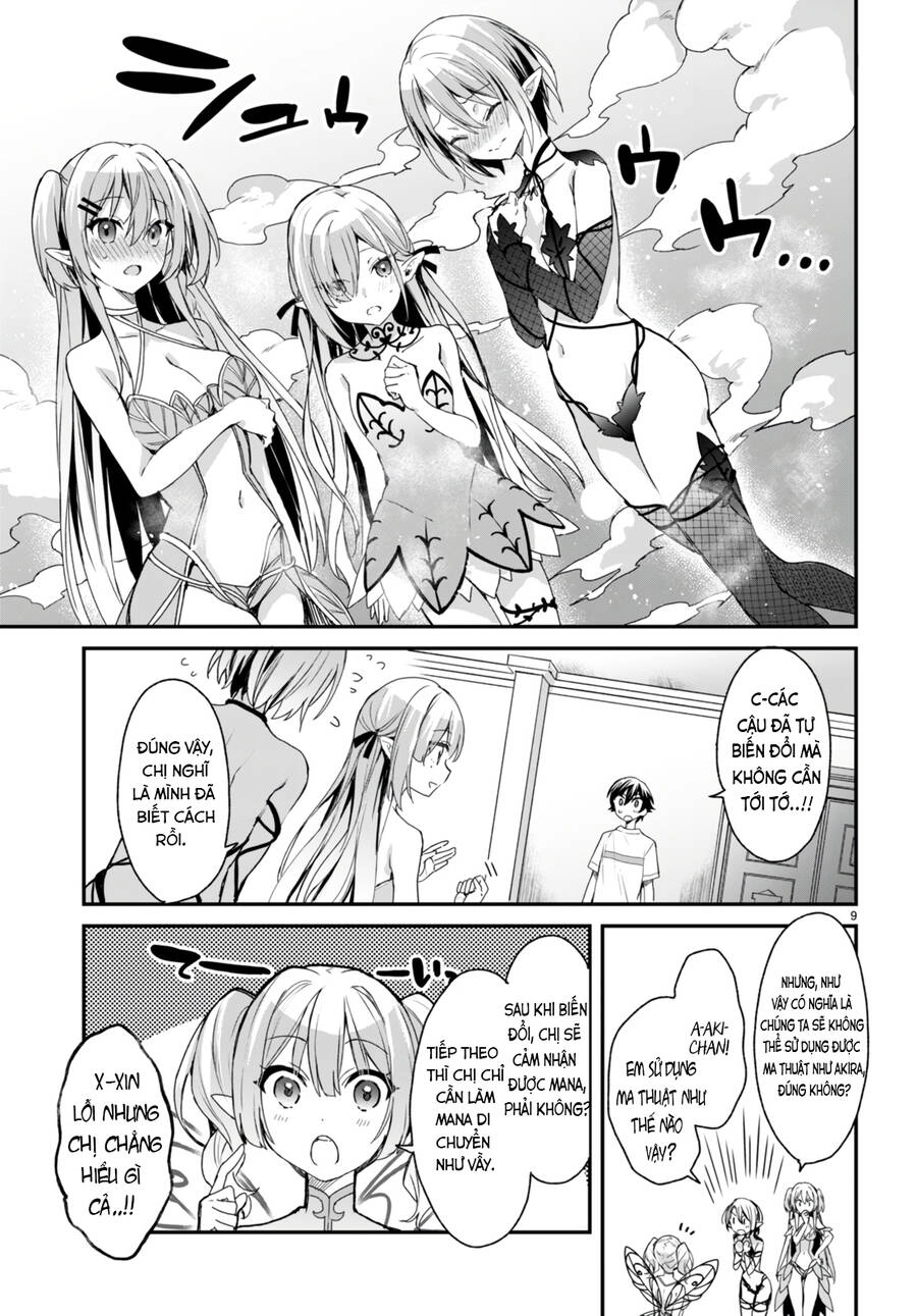 Bốn Chị Em Tộc Elf Chờ Đợi Màn Đêm Buông Xuống Chapter 10 - 10