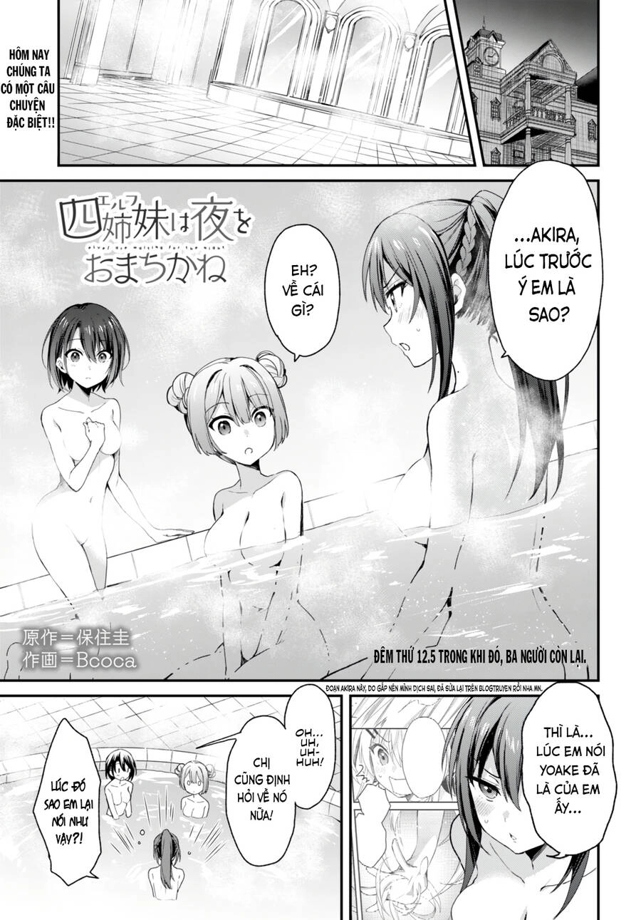 Bốn Chị Em Tộc Elf Chờ Đợi Màn Đêm Buông Xuống Chapter 12.5 - 2