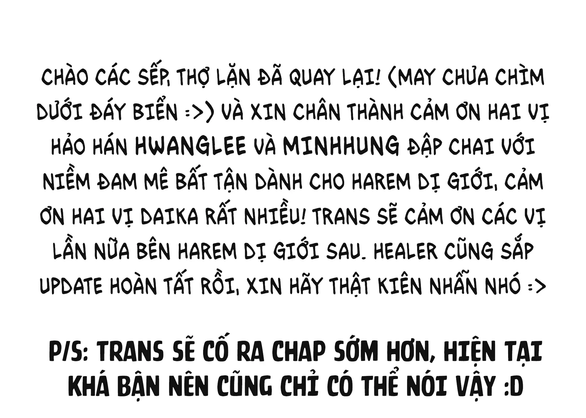 Là Healer Nhưng Lại Có Mặt Trên Chiến Trường Chapter 83.1 - 36