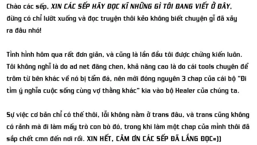 Là Healer Nhưng Lại Có Mặt Trên Chiến Trường Chapter 63 - 1