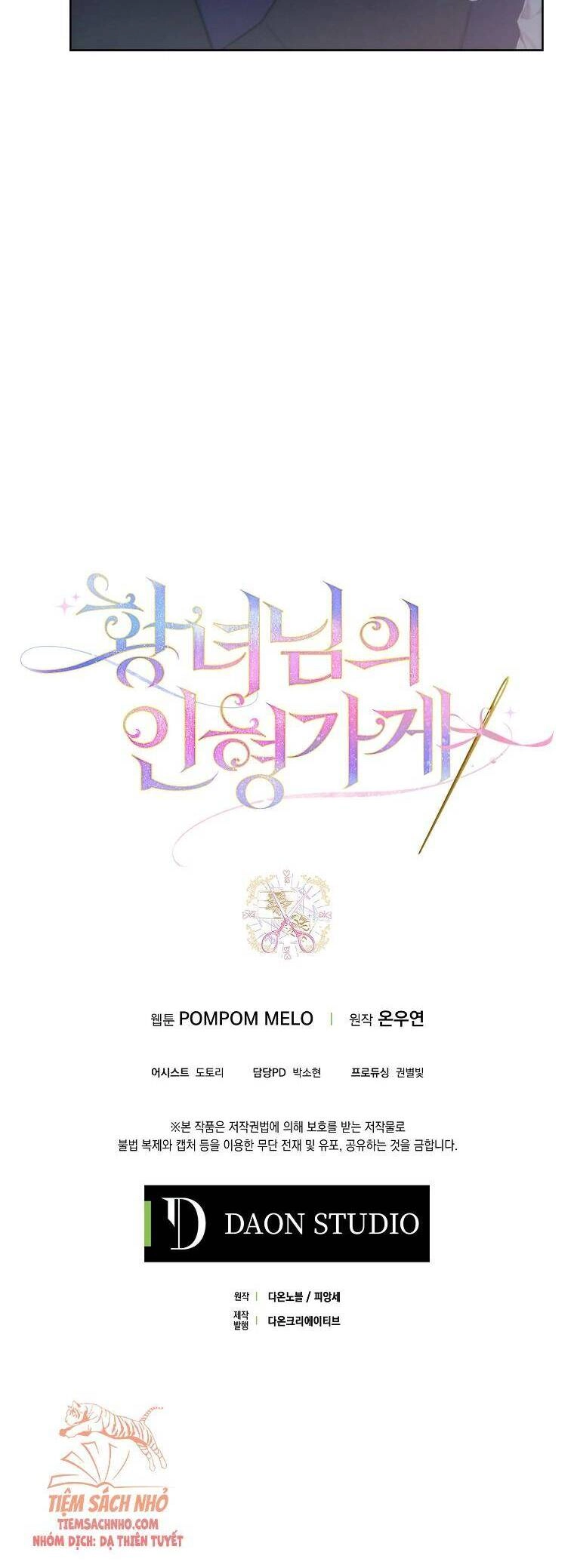 Tiệm Búp Bê Của Công Chúa Chapter 26 - 30