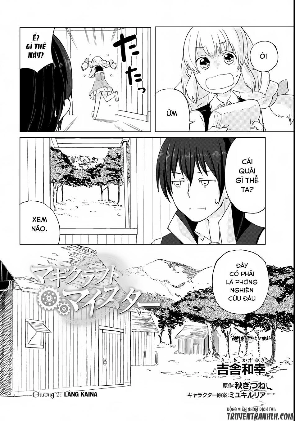 Bậc Thầy Chế Tạo Ma Thuật Chapter 2 - 3