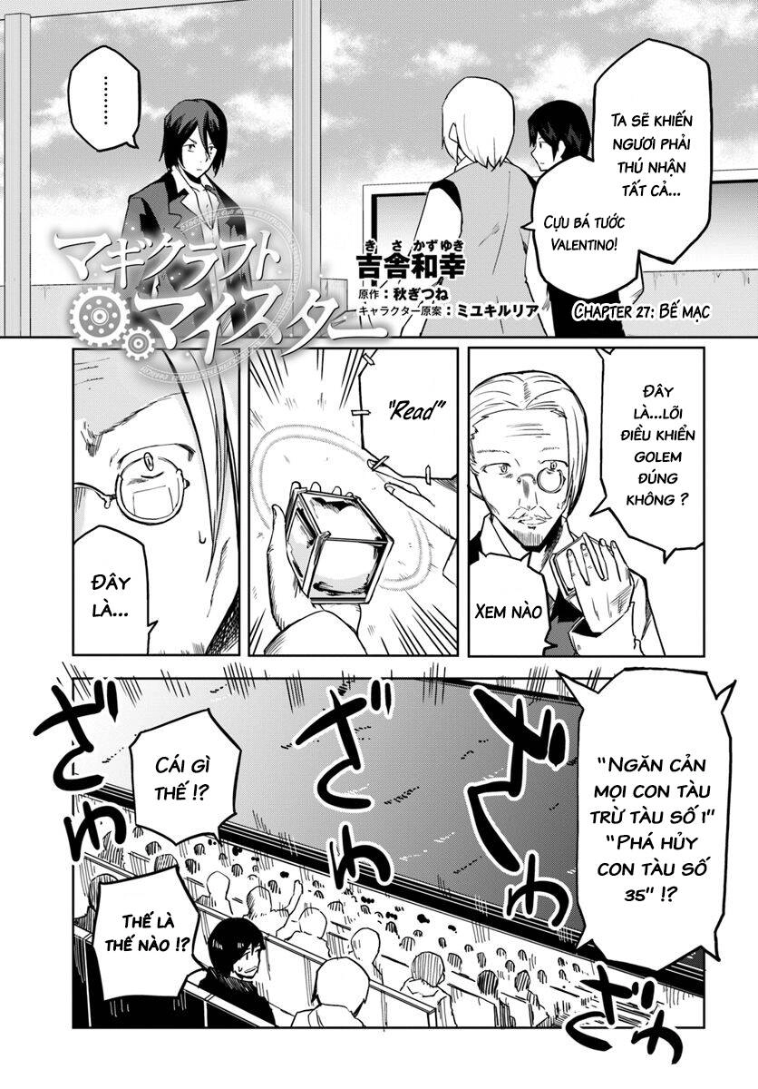 Bậc Thầy Chế Tạo Ma Thuật Chapter 27 - 2