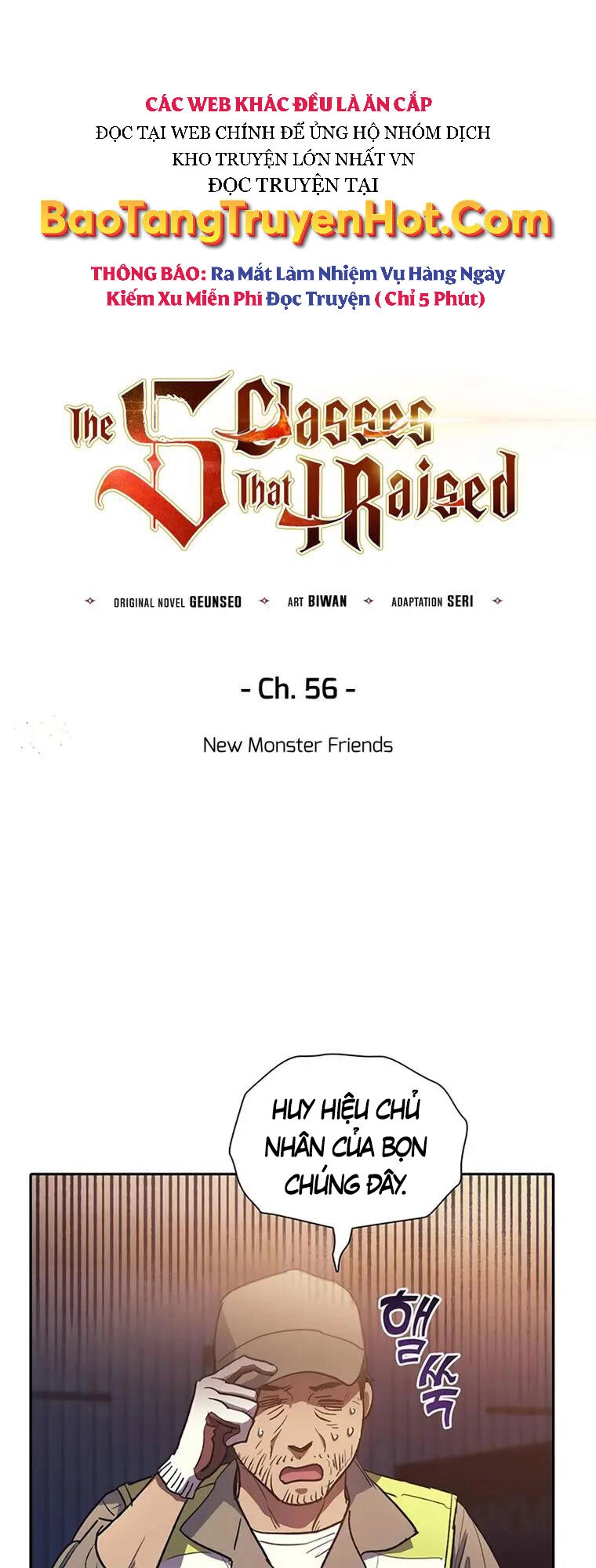 Những Ranker Cấp S Mà Tôi Nuôi Dưỡng Chapter 56 - 1