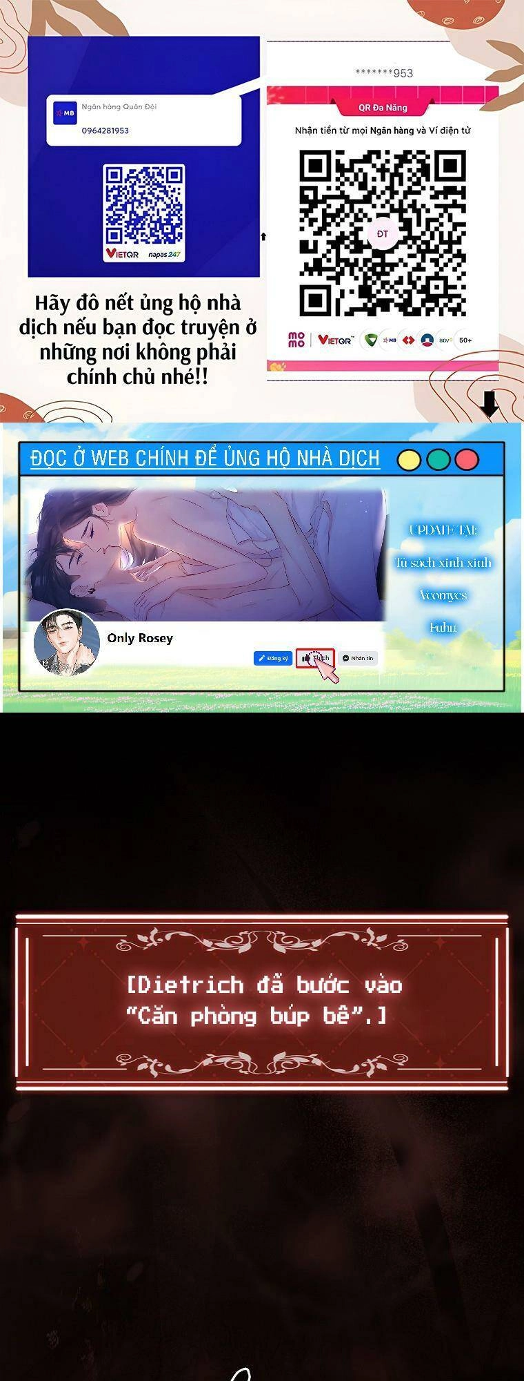 Bị Giam Cầm Với Nam Chính Trong Trò Chơi Kinh Dị Chapter 9 - 1