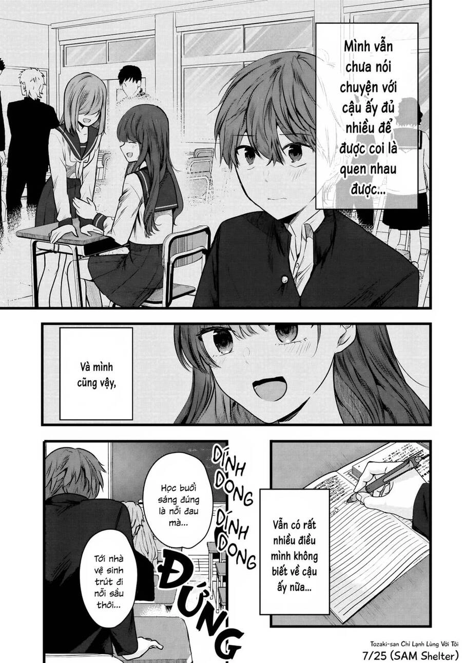 Tozaki-San Chỉ Lạnh Lùng Với Tôi Chapter 3 - 7