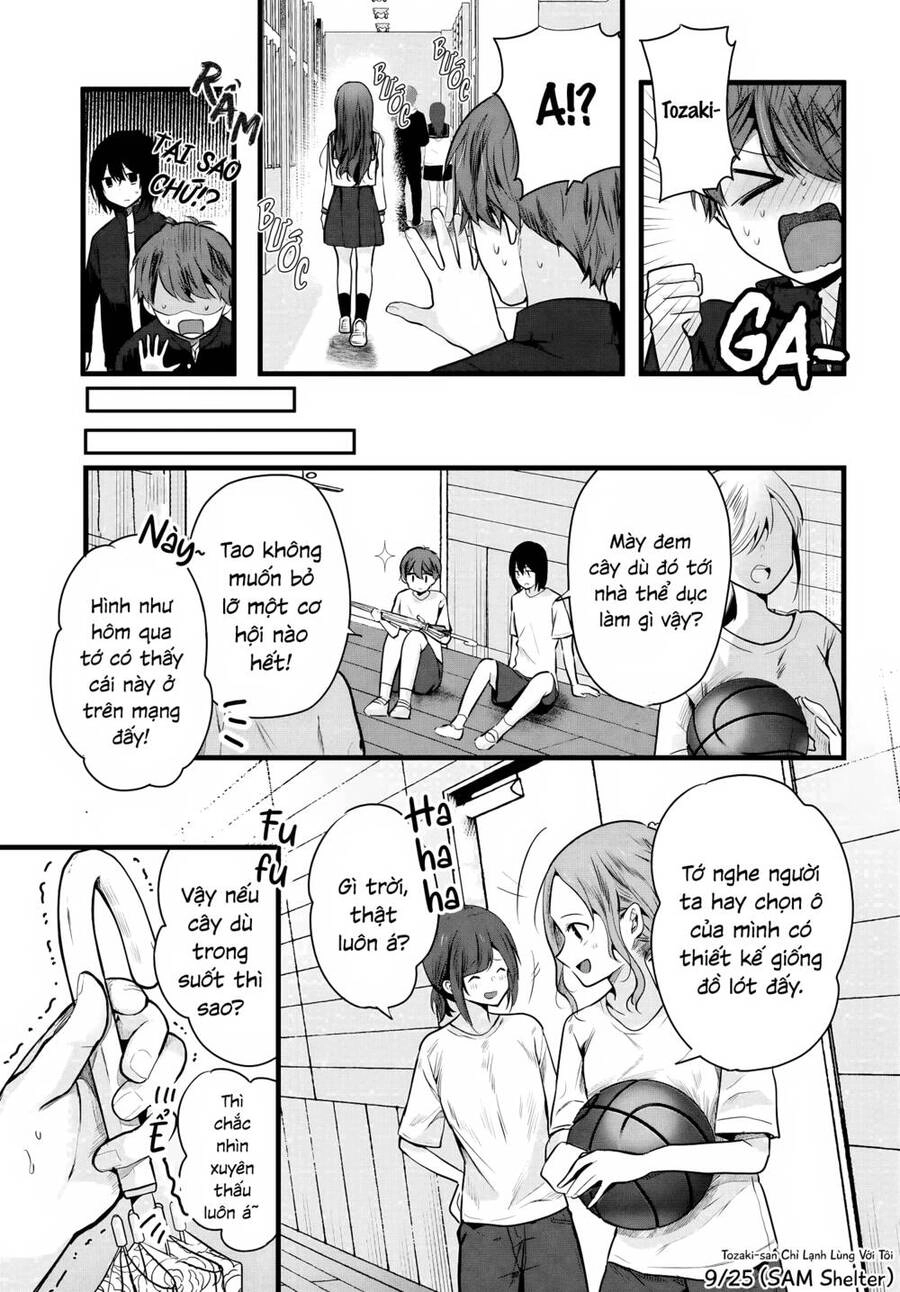Tozaki-San Chỉ Lạnh Lùng Với Tôi Chapter 3 - 9