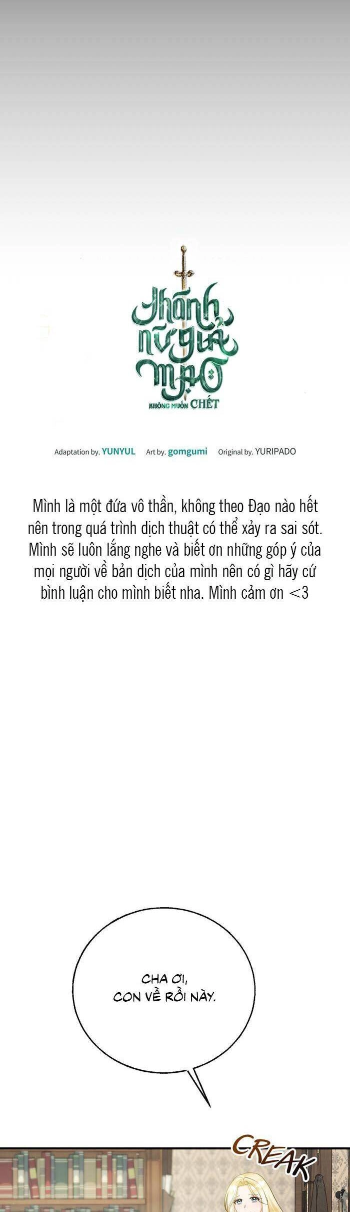 Thánh Nữ Giả Mạo Không Muốn Chết Chapter 16 - 20