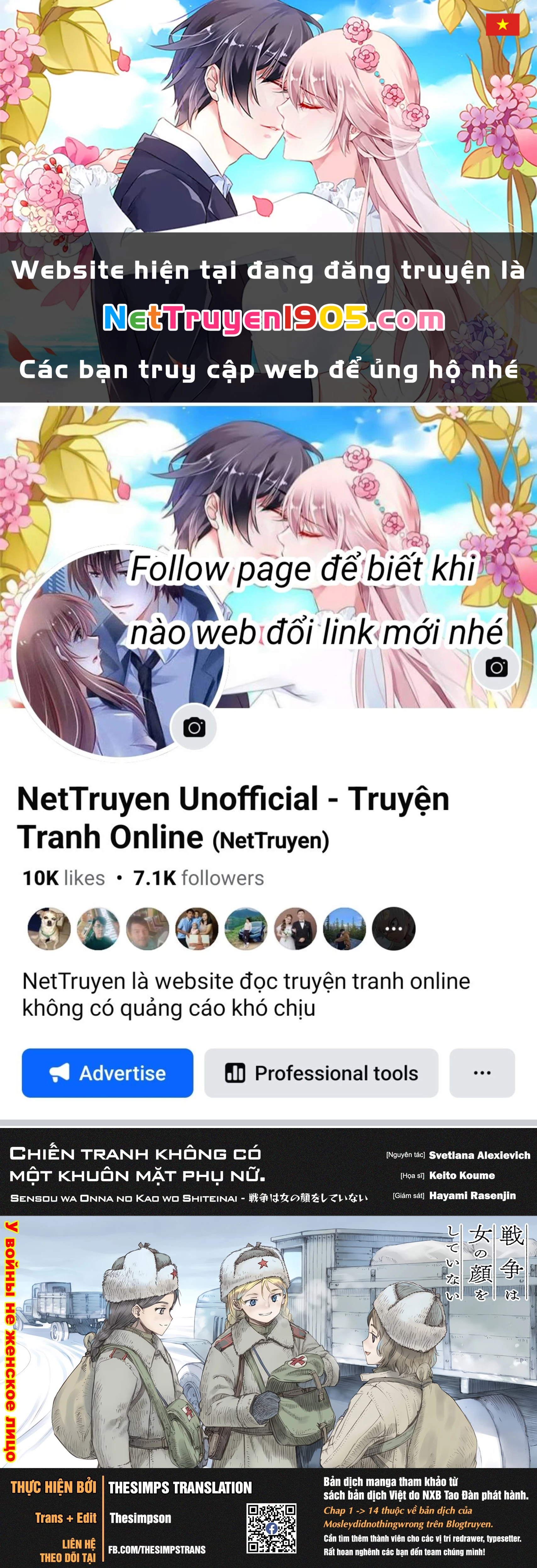 Chiến Tranh Không Có Một Khuôn Mặt Phụ Nữ Chapter 34 - 1