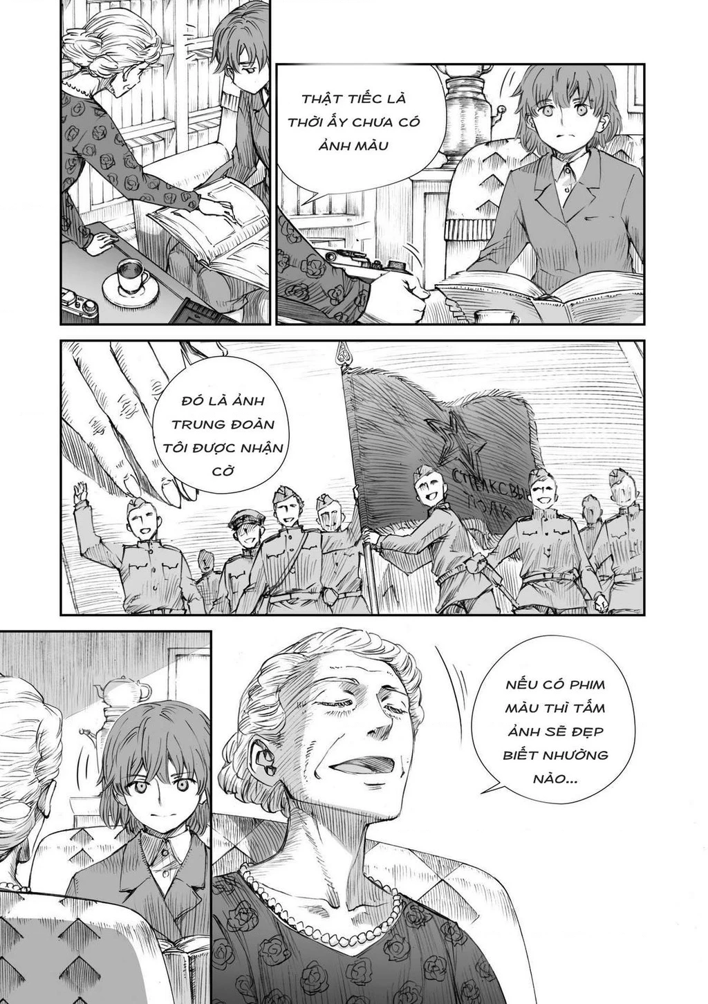 Chiến Tranh Không Có Một Khuôn Mặt Phụ Nữ Chapter 25.04 - 3