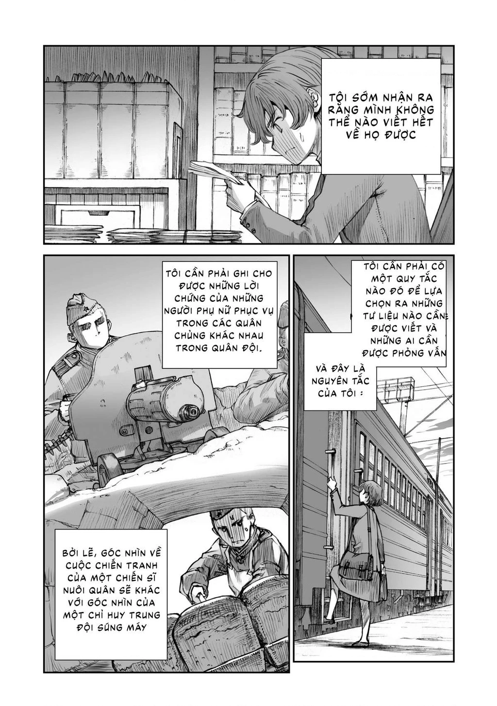 Chiến Tranh Không Có Một Khuôn Mặt Phụ Nữ Chapter 25.07 - 2