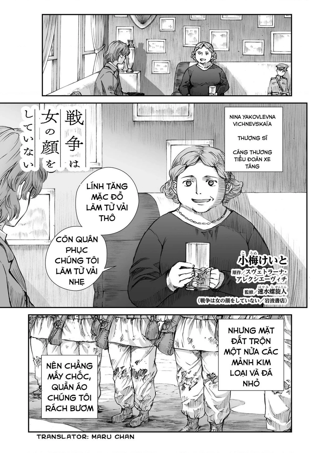 Chiến Tranh Không Có Một Khuôn Mặt Phụ Nữ Chapter 25.08 - 30