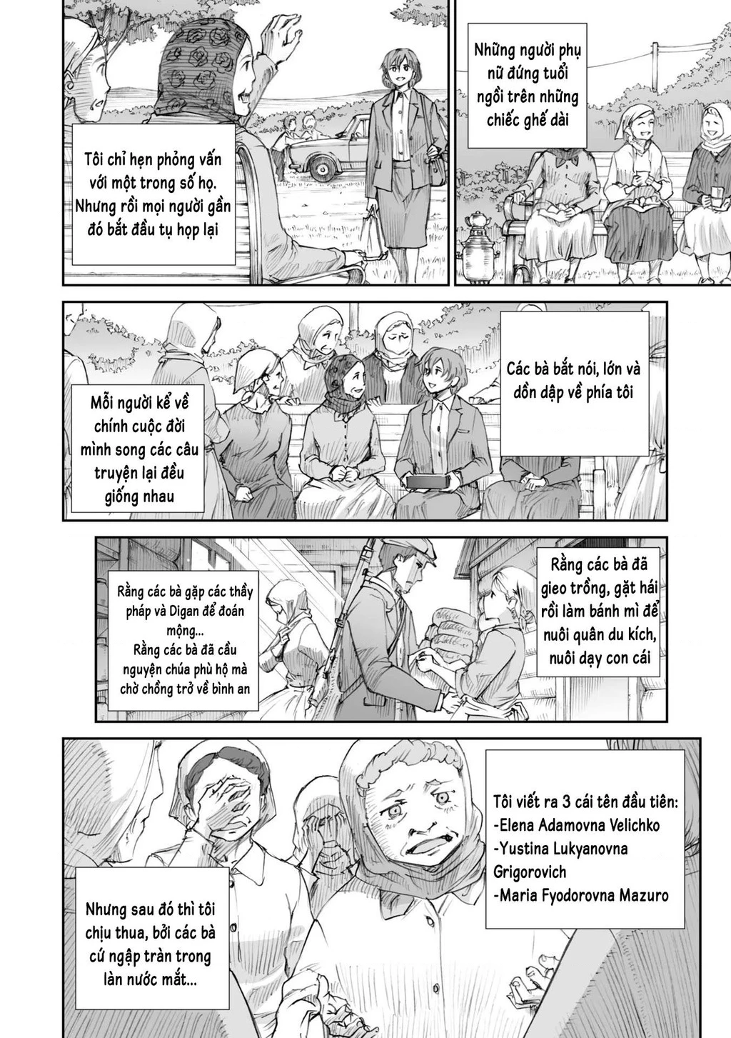 Chiến Tranh Không Có Một Khuôn Mặt Phụ Nữ Chapter 25.09 - 2