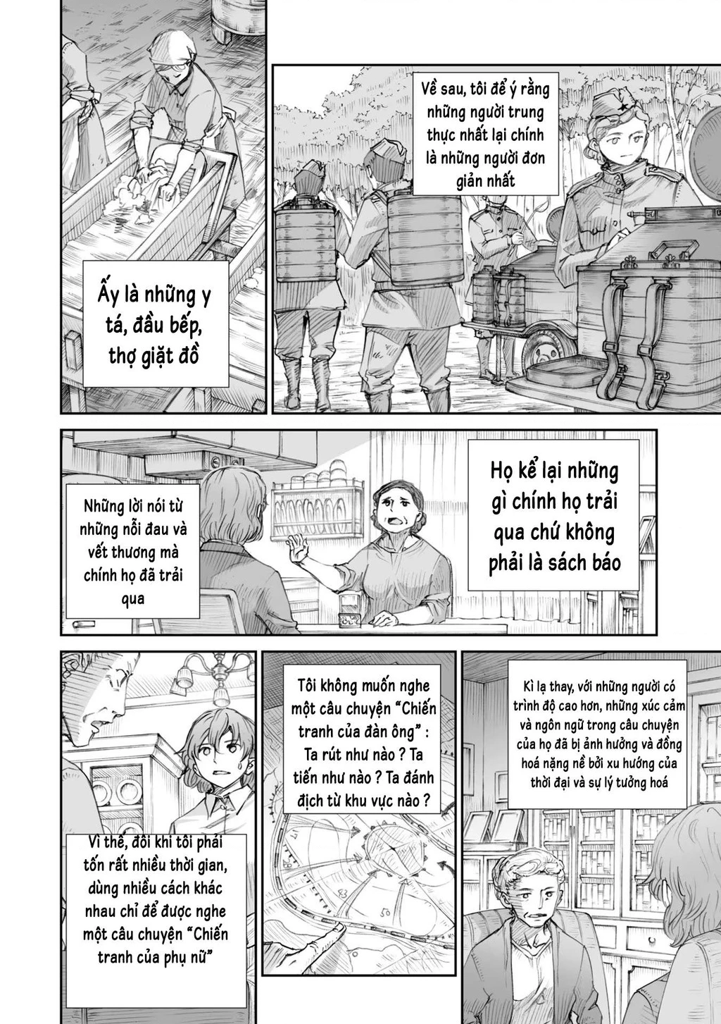 Chiến Tranh Không Có Một Khuôn Mặt Phụ Nữ Chapter 25.1 - 4