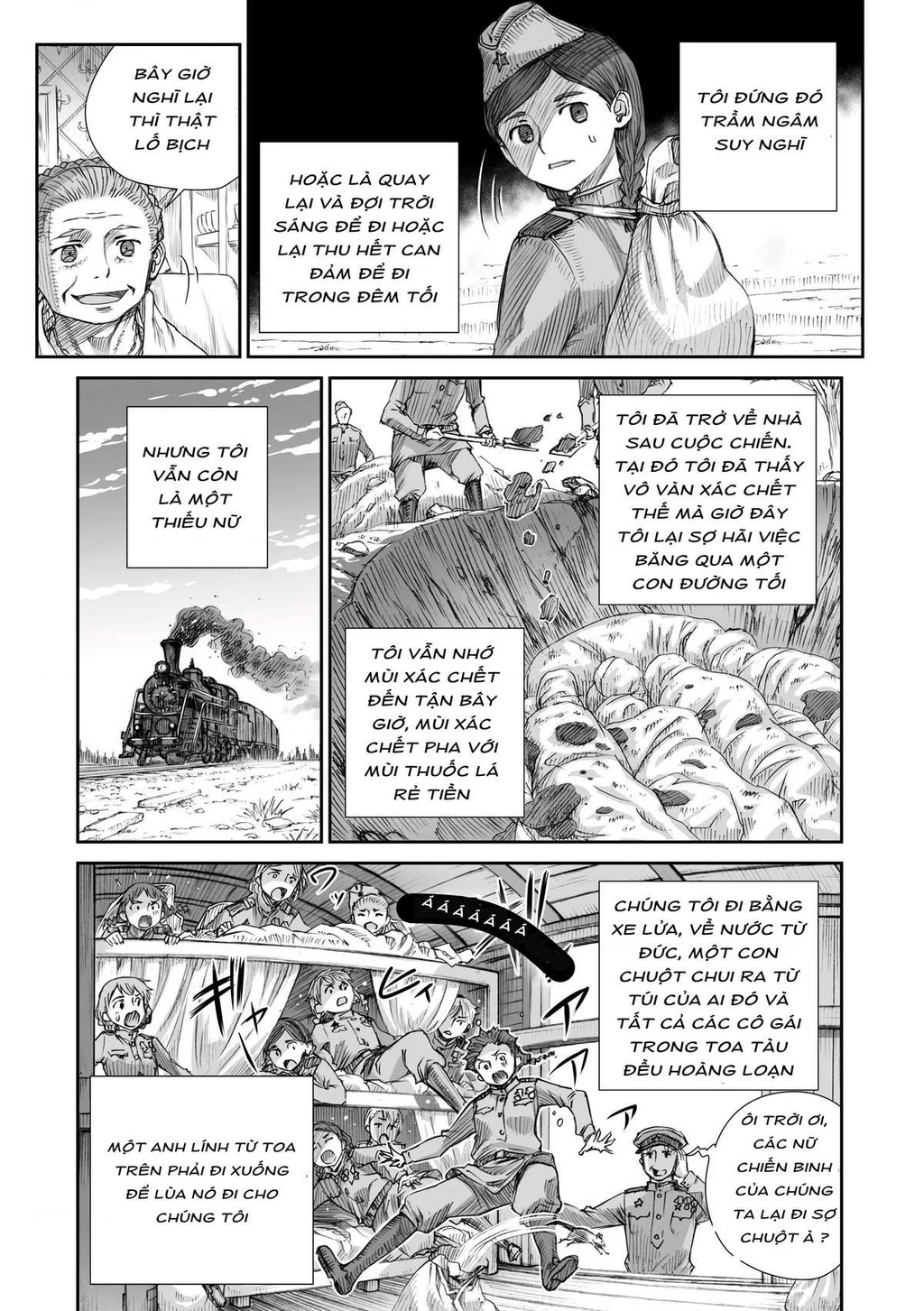 Chiến Tranh Không Có Một Khuôn Mặt Phụ Nữ Chapter 25.12 - 33