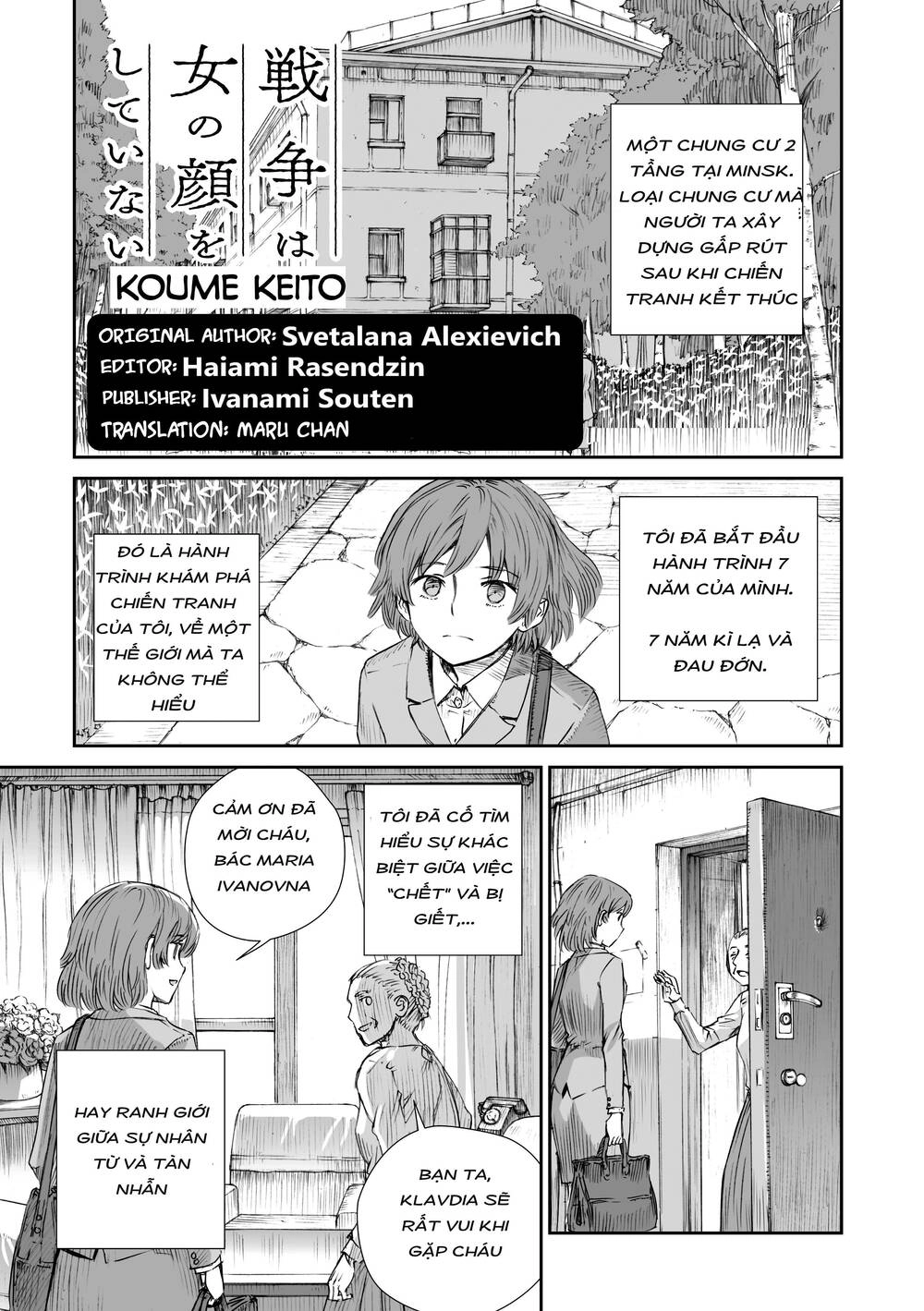 Chiến Tranh Không Có Một Khuôn Mặt Phụ Nữ Chapter 3 - 1