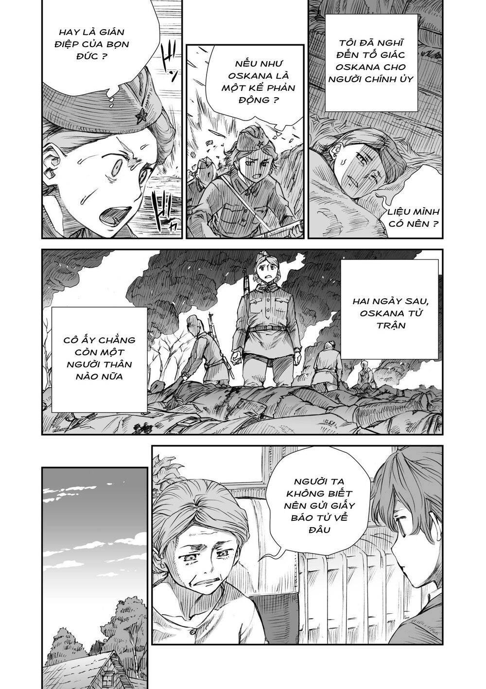 Chiến Tranh Không Có Một Khuôn Mặt Phụ Nữ Chapter 8 - 13