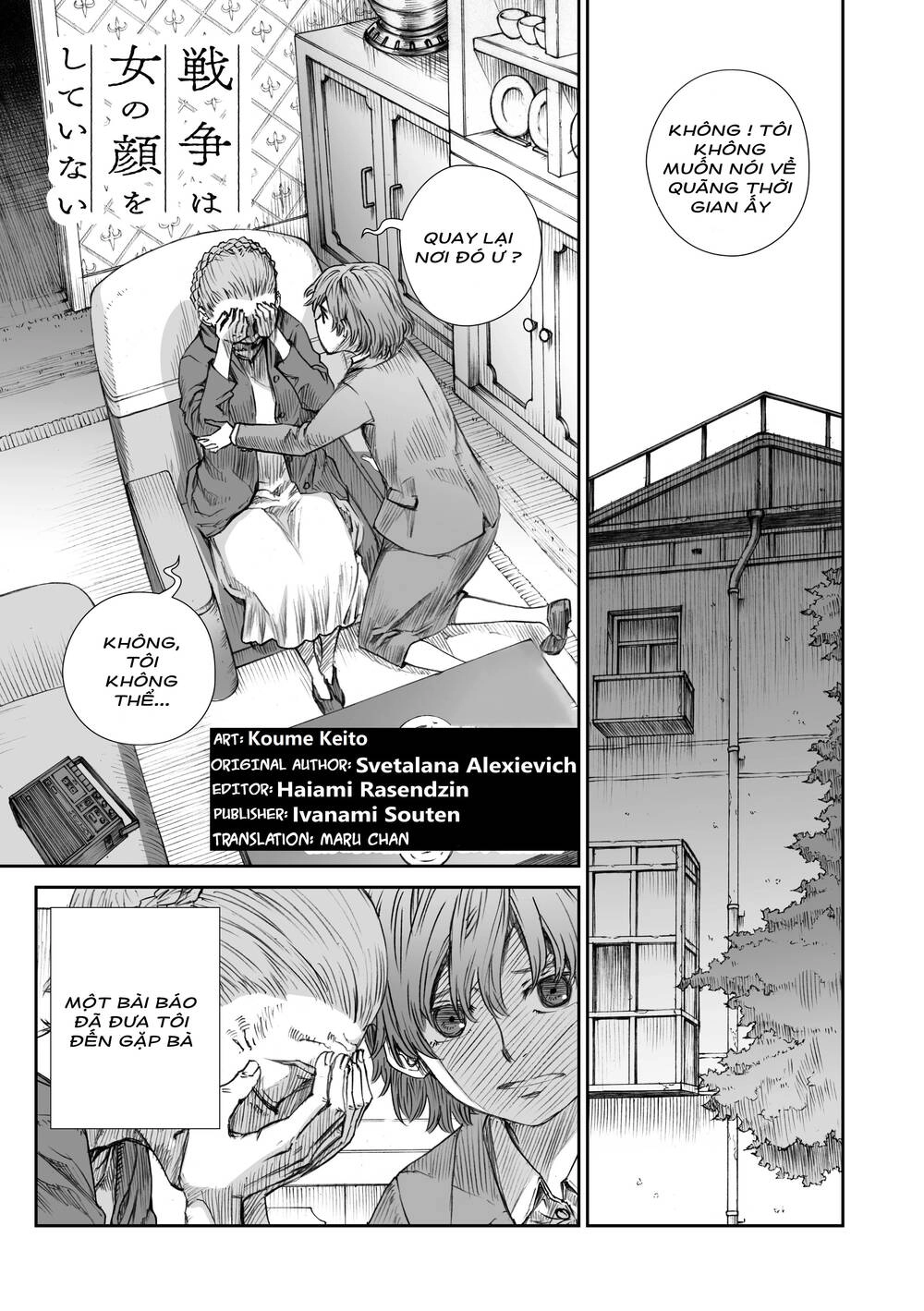 Chiến Tranh Không Có Một Khuôn Mặt Phụ Nữ Chapter 9 - 1