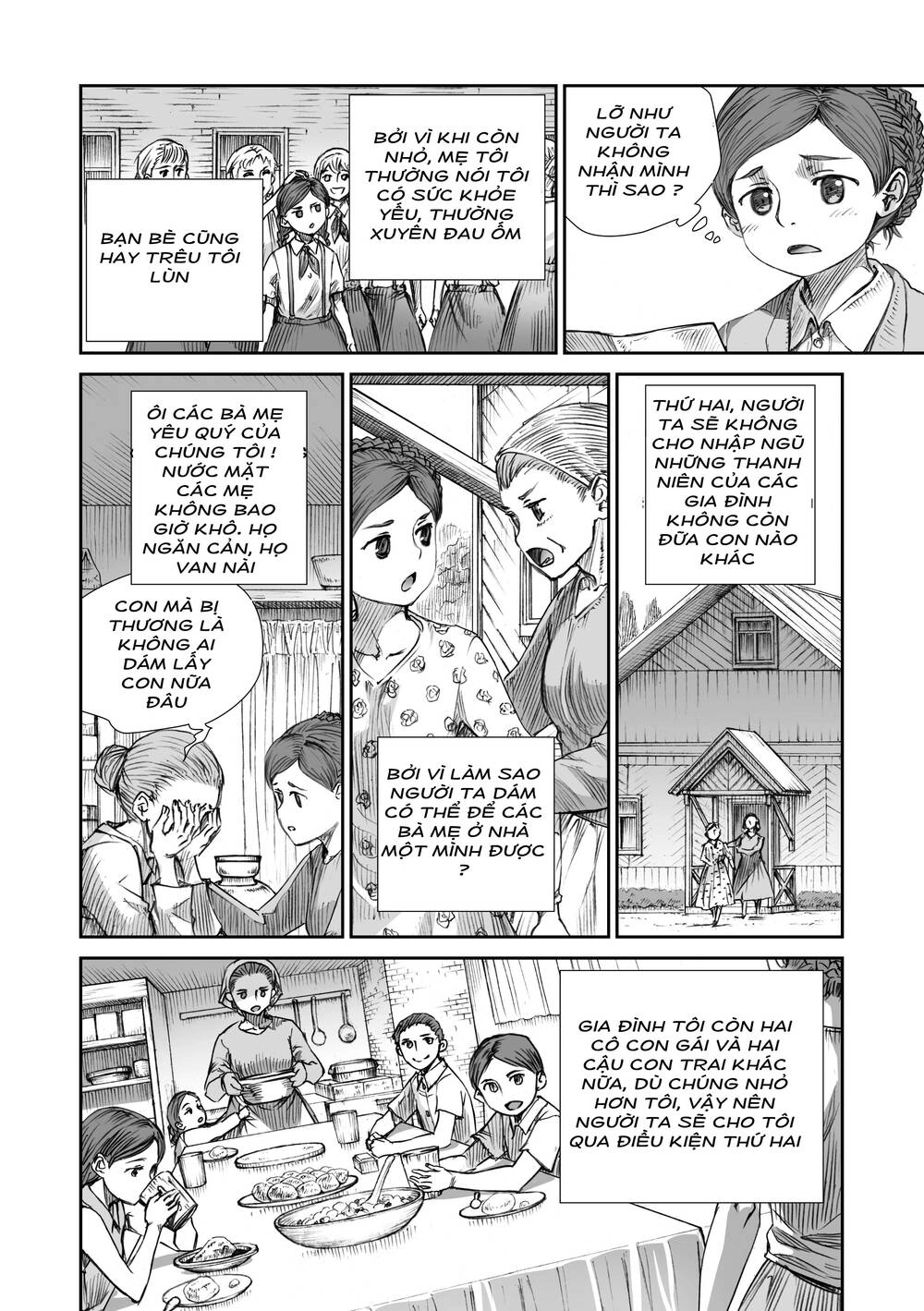 Chiến Tranh Không Có Một Khuôn Mặt Phụ Nữ Chapter 9 - 10