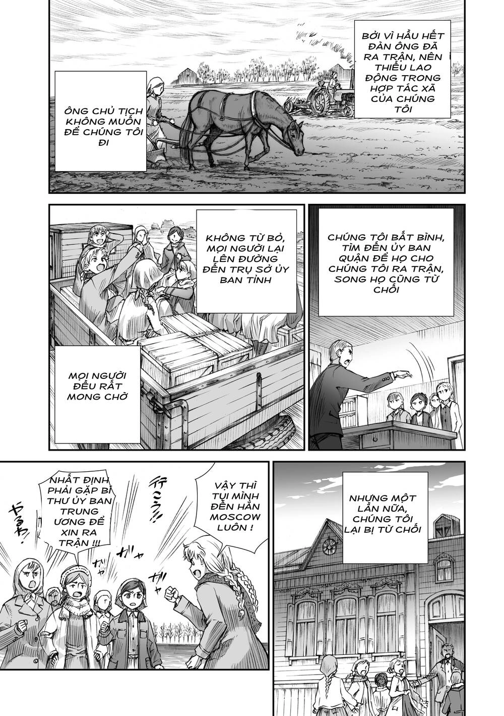 Chiến Tranh Không Có Một Khuôn Mặt Phụ Nữ Chapter 9 - 11