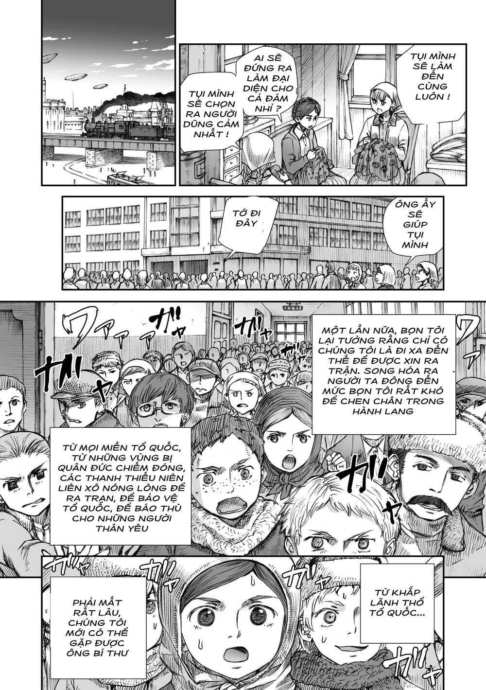 Chiến Tranh Không Có Một Khuôn Mặt Phụ Nữ Chapter 9 - 12