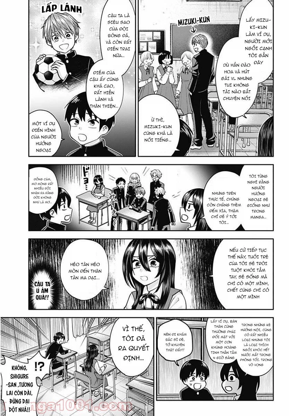 Shigure-San Muốn Trở Thành Người Hướng Ngoại!! Chapter 1 - 12