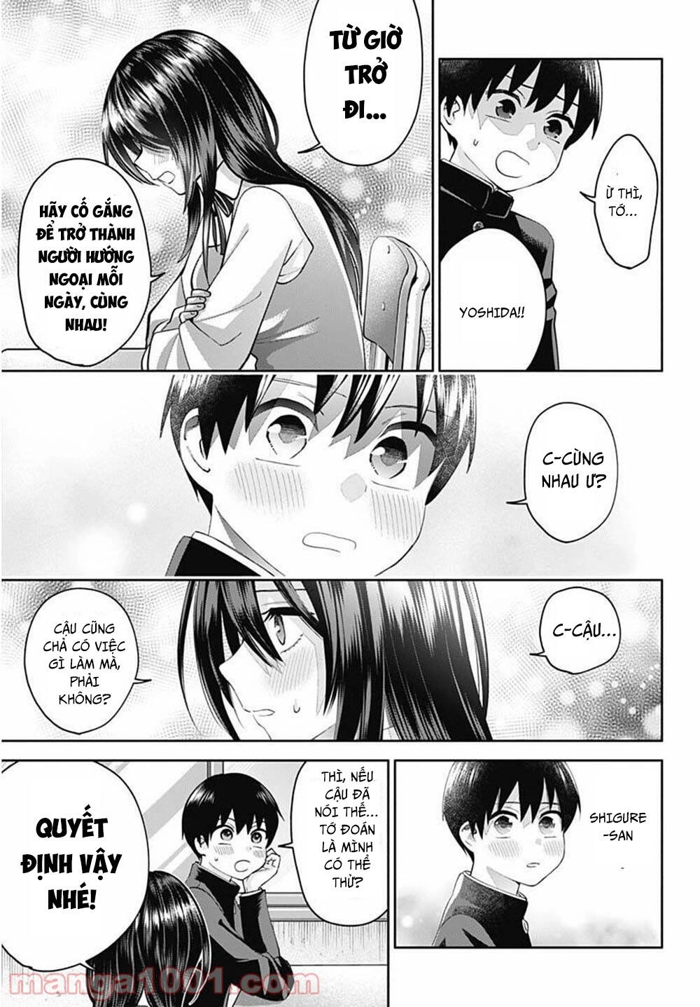 Shigure-San Muốn Trở Thành Người Hướng Ngoại!! Chapter 1 - 14