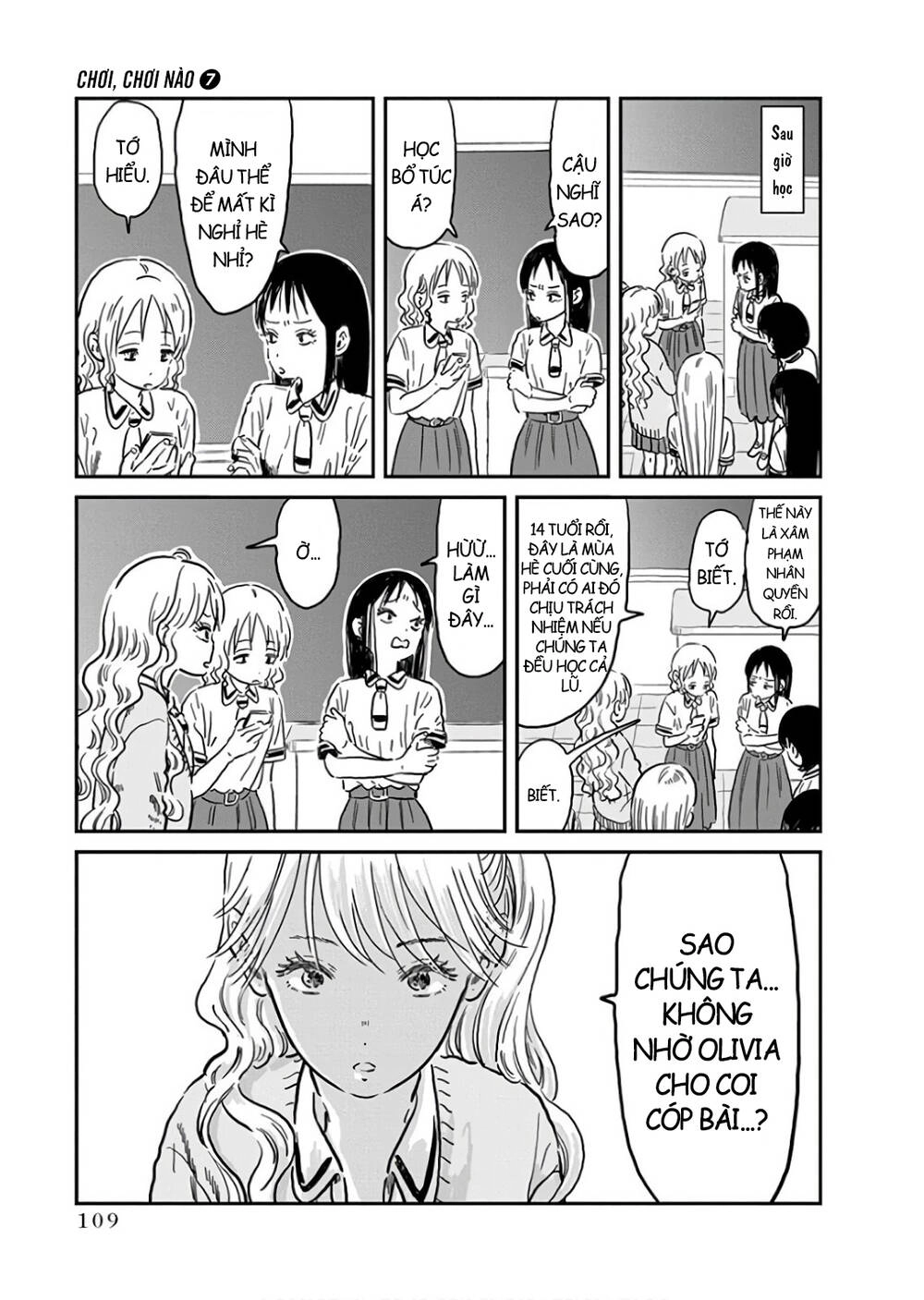 Câu Chuyện Cuộc Sống Học Đường Của 3 Cô Gái Chapter 66 - 3