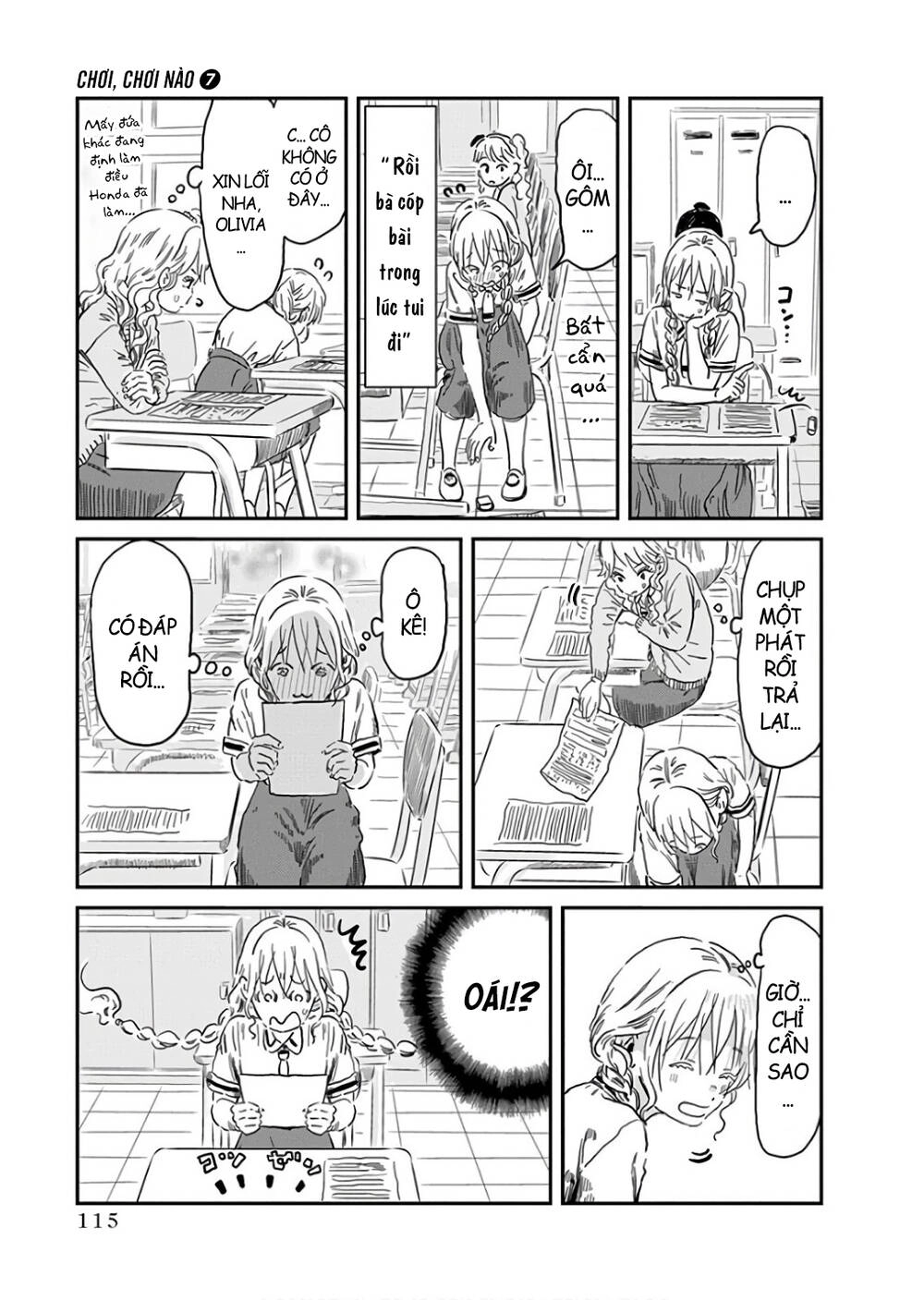 Câu Chuyện Cuộc Sống Học Đường Của 3 Cô Gái Chapter 66 - 9