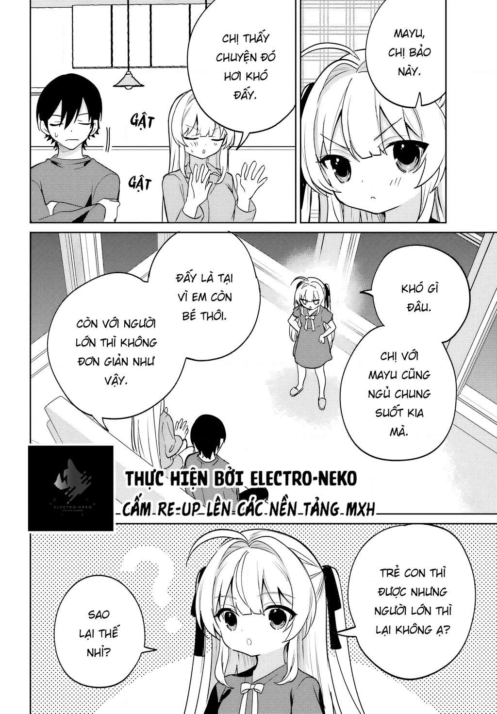 Tôi Sống Chung Với Cô Gái Đẹp Nhất Trường Trong Thời Buổi Học Online Chapter 19 - 2